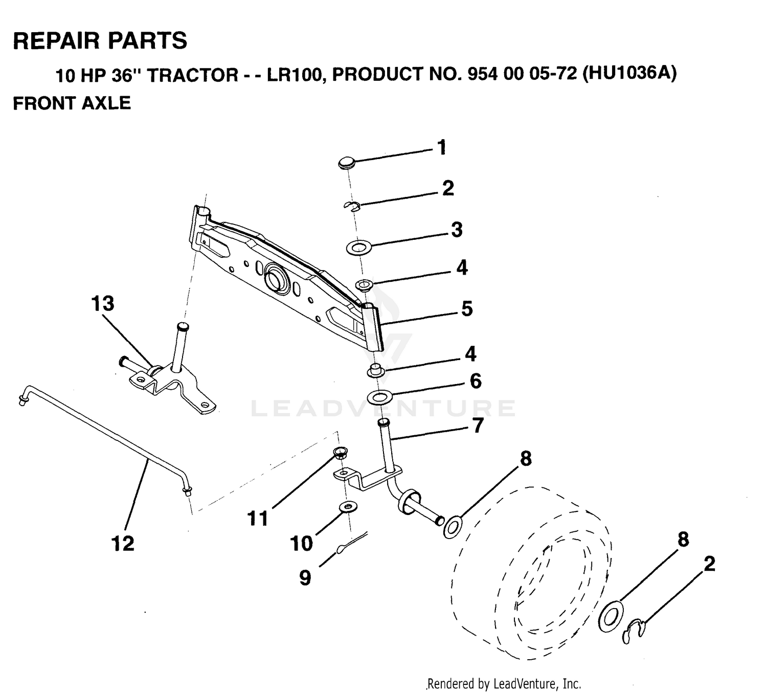 FRONT AXLE