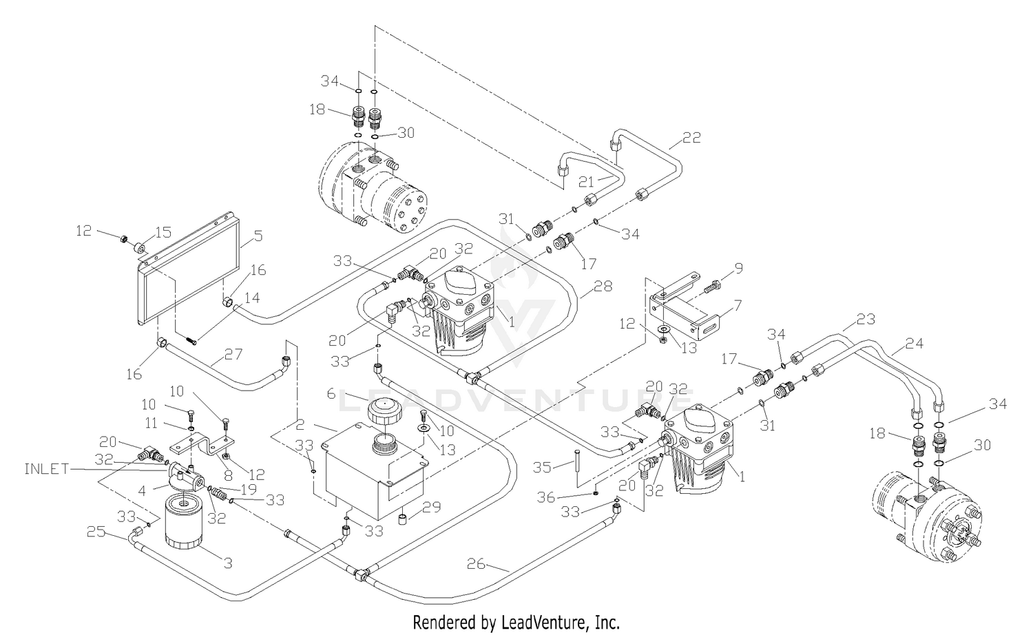 Hydraulic System Assembly