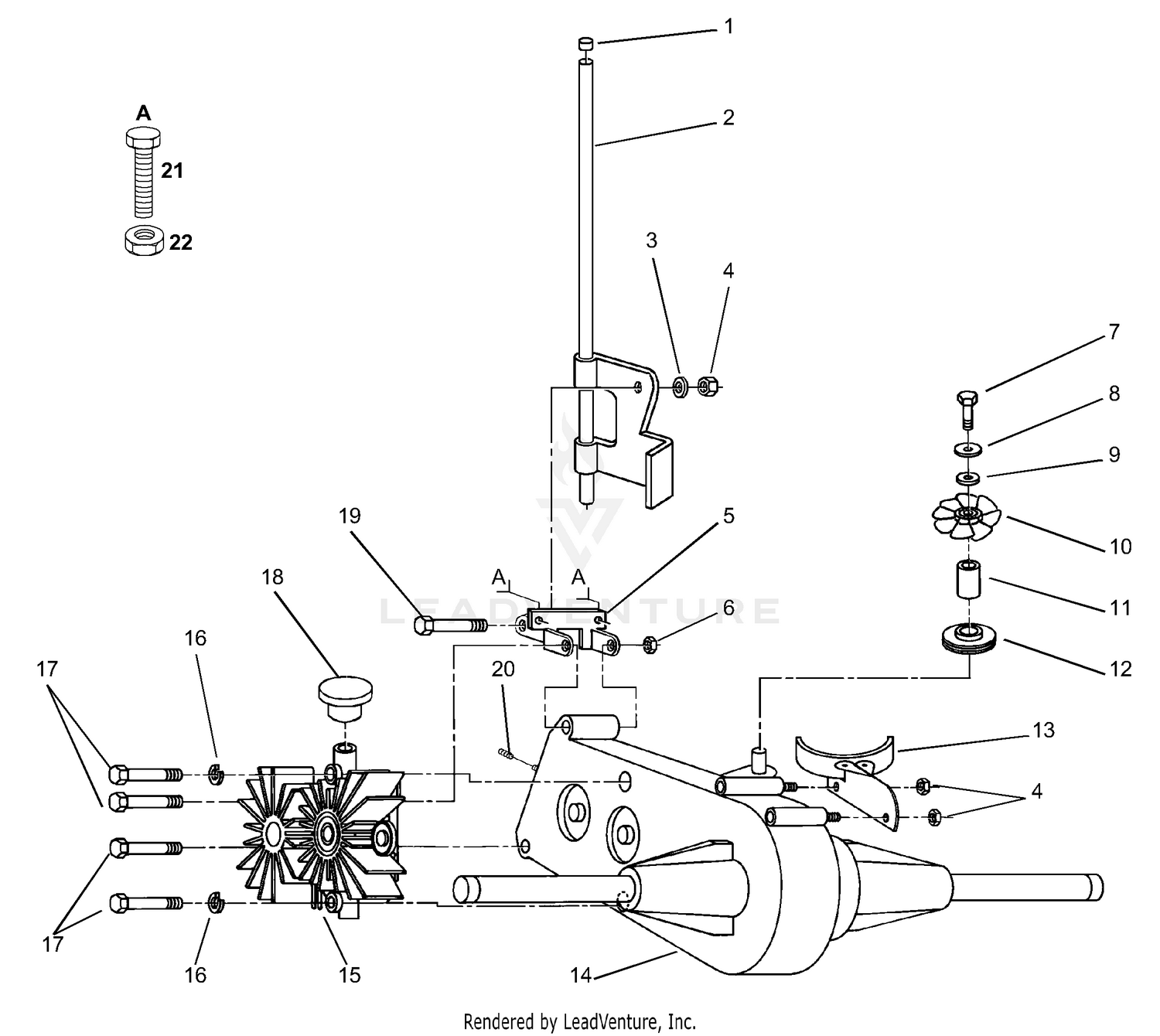 Transaxle And Pump Assembly