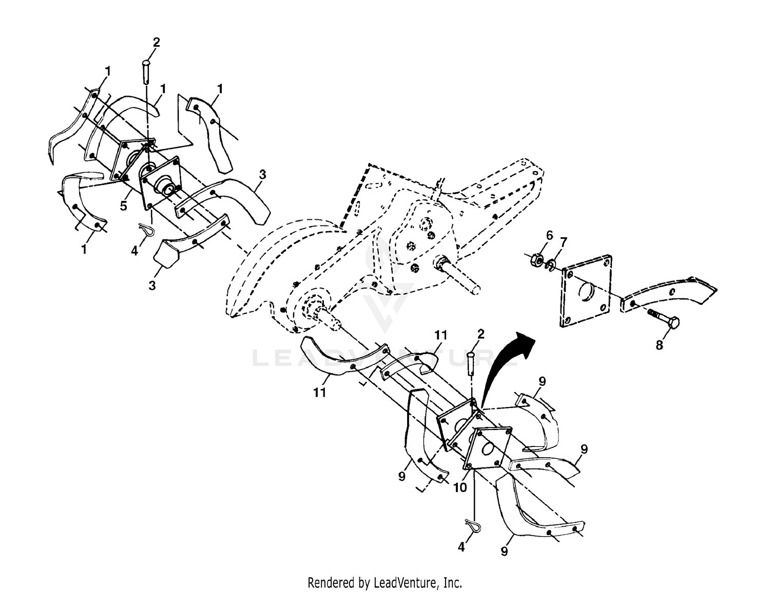 Tine Assembly