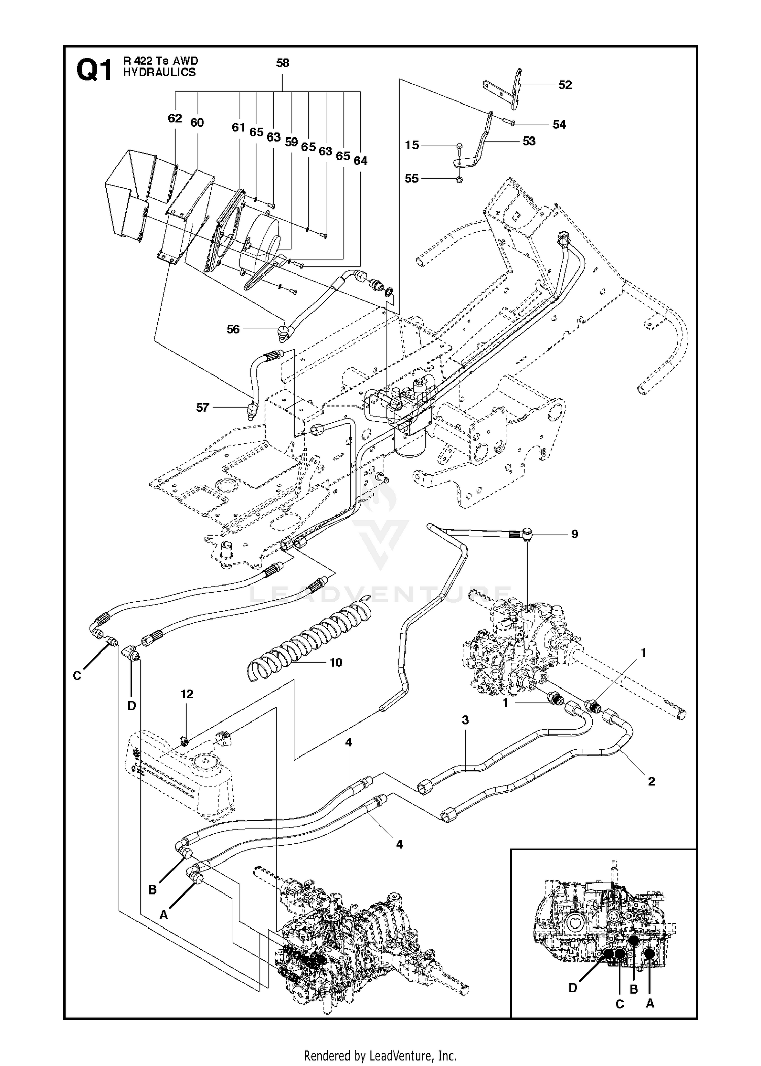 HYDRAULIC PUMP - MOTOR 2