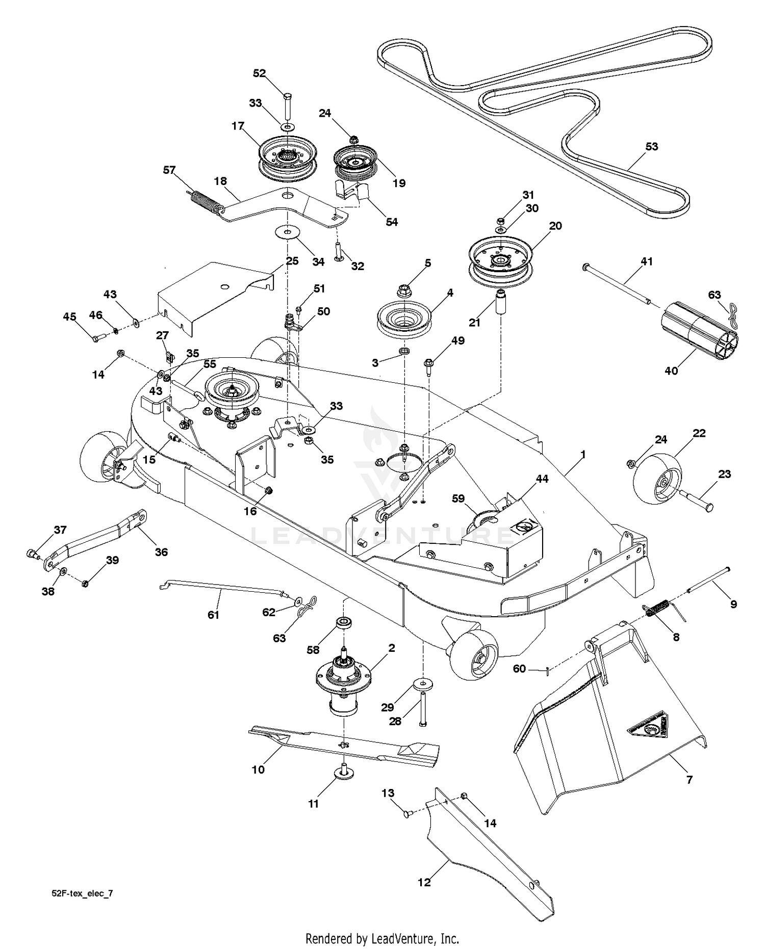 MOWER DECK / CUTTING DECK