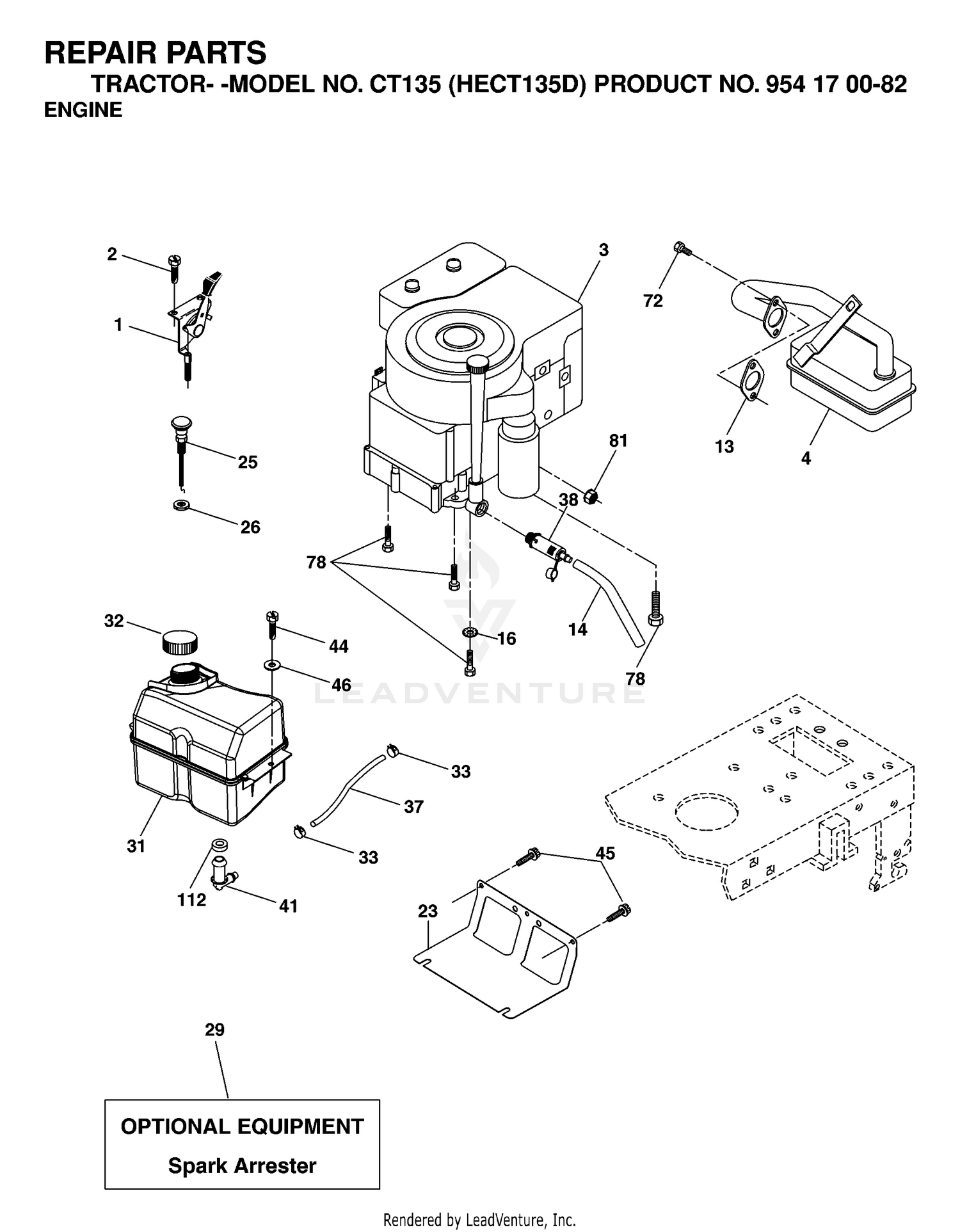 ENGINE & CUTTING EQUIPMENT