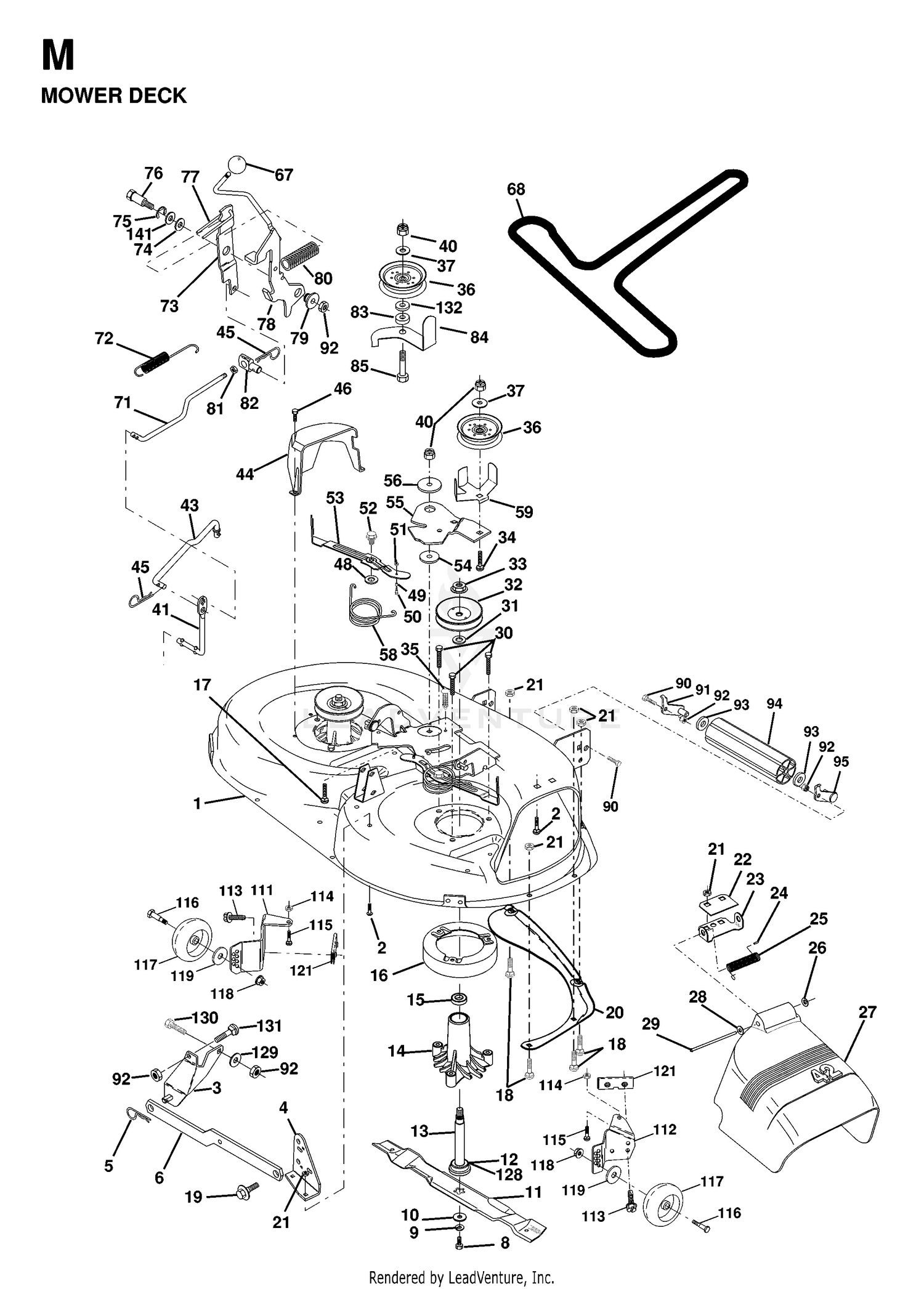 MOWER DECK / CUTTING DECK