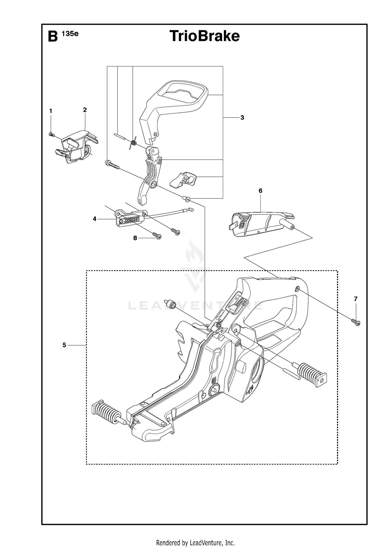 FUEL TANK & HANDLE