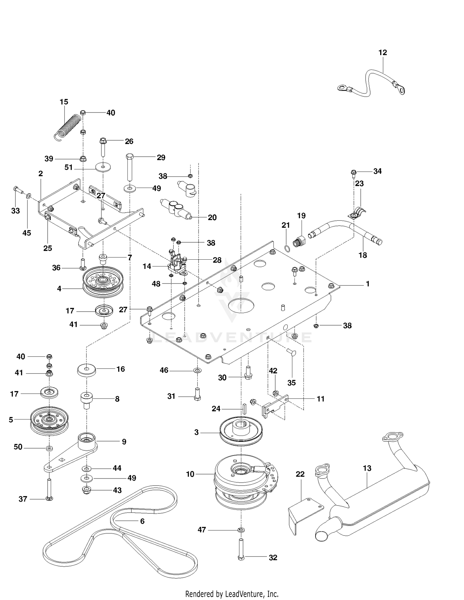 ENGINE PLATE