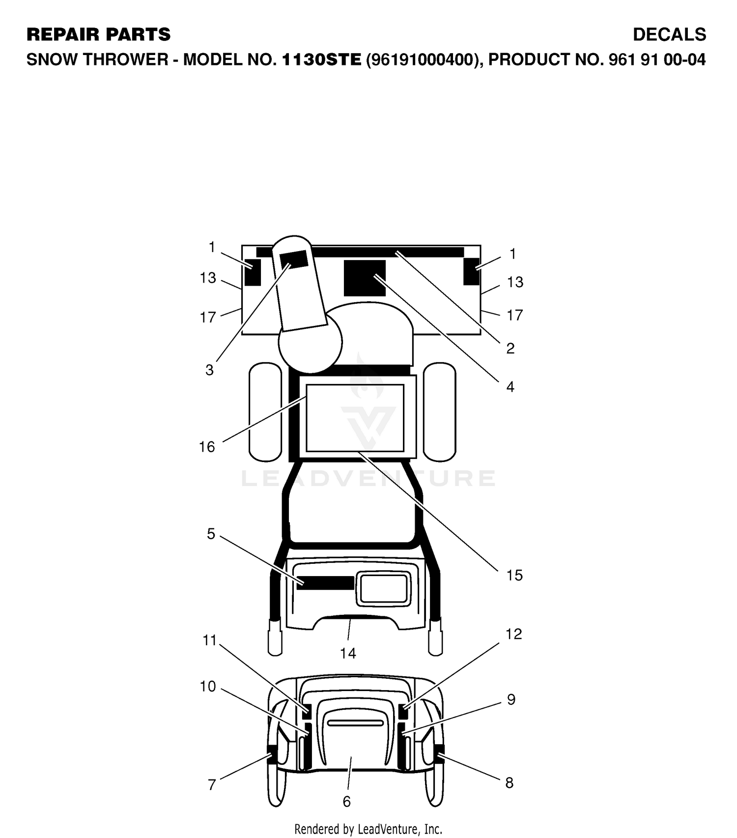 Assembly diagram