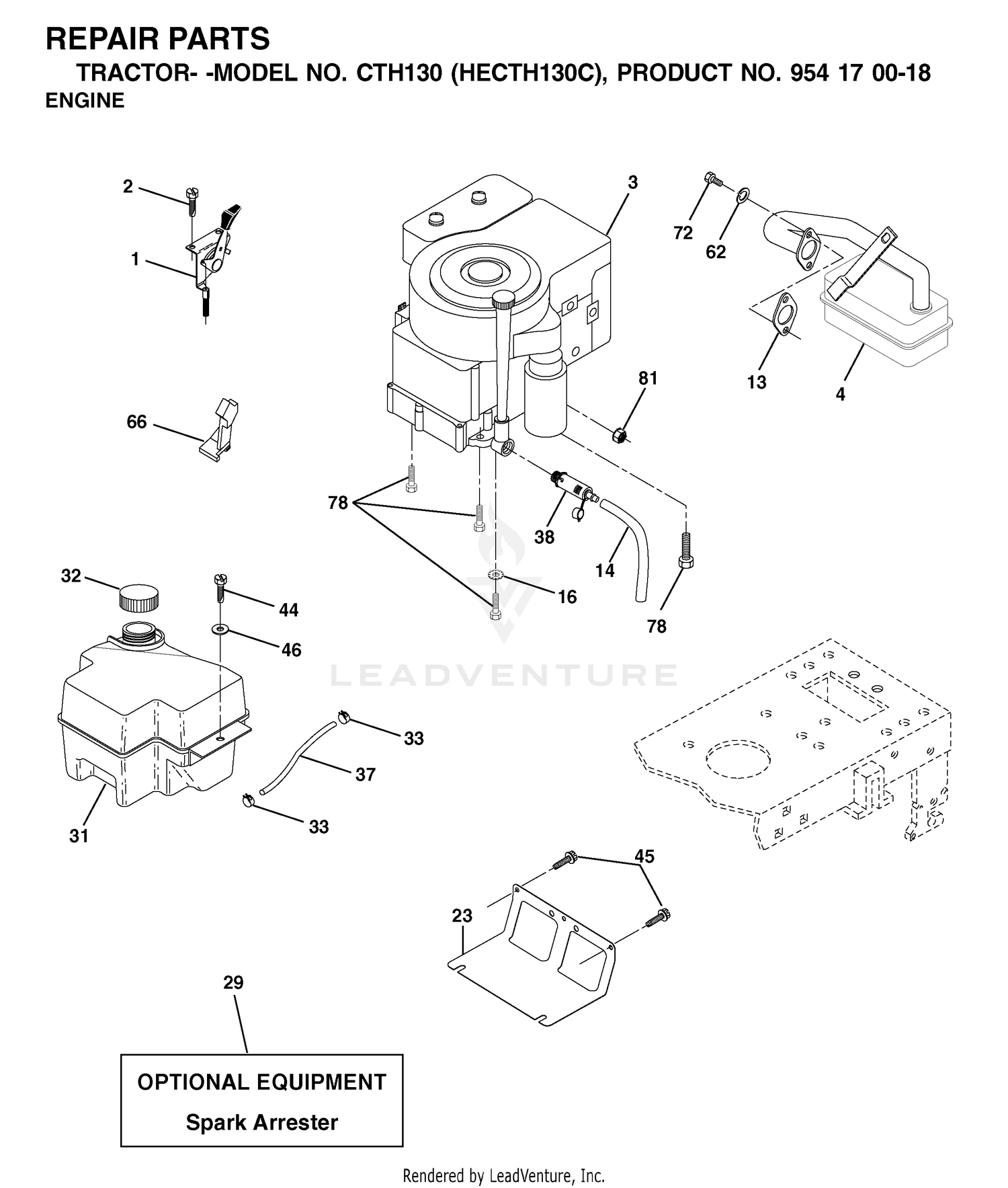 ENGINE & CUTTING EQUIPMENT