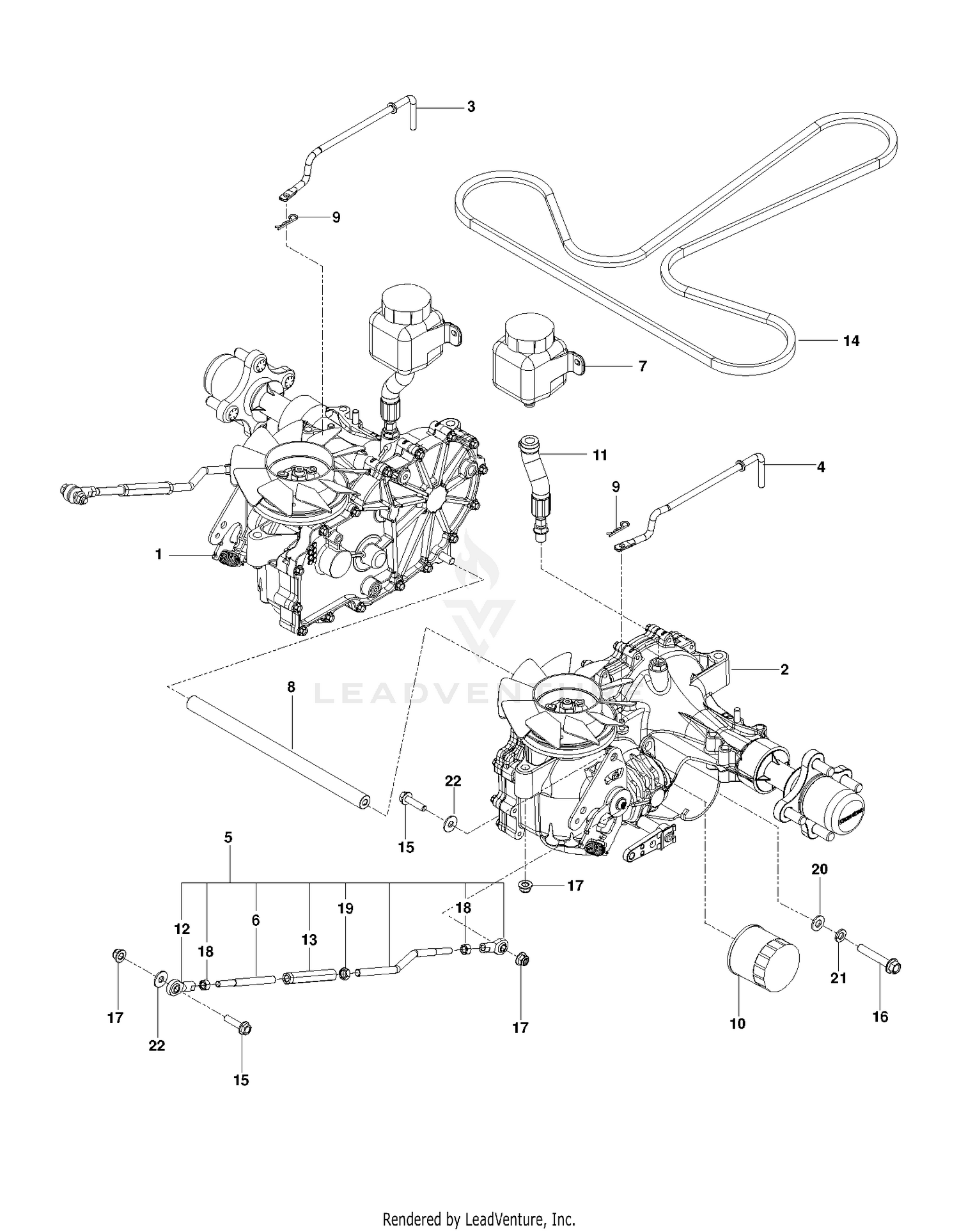 HYDRAULIC PUMP- MOTOR