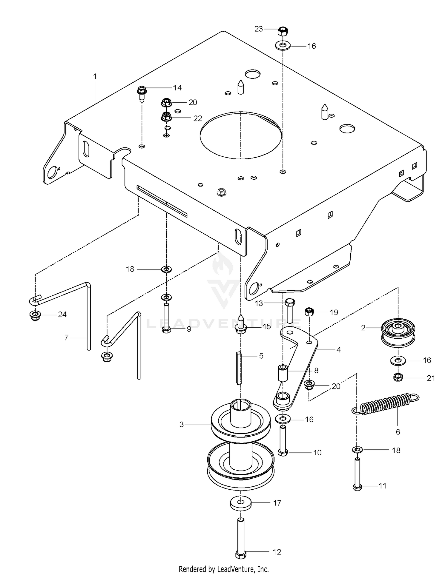 ENGINE PLATE