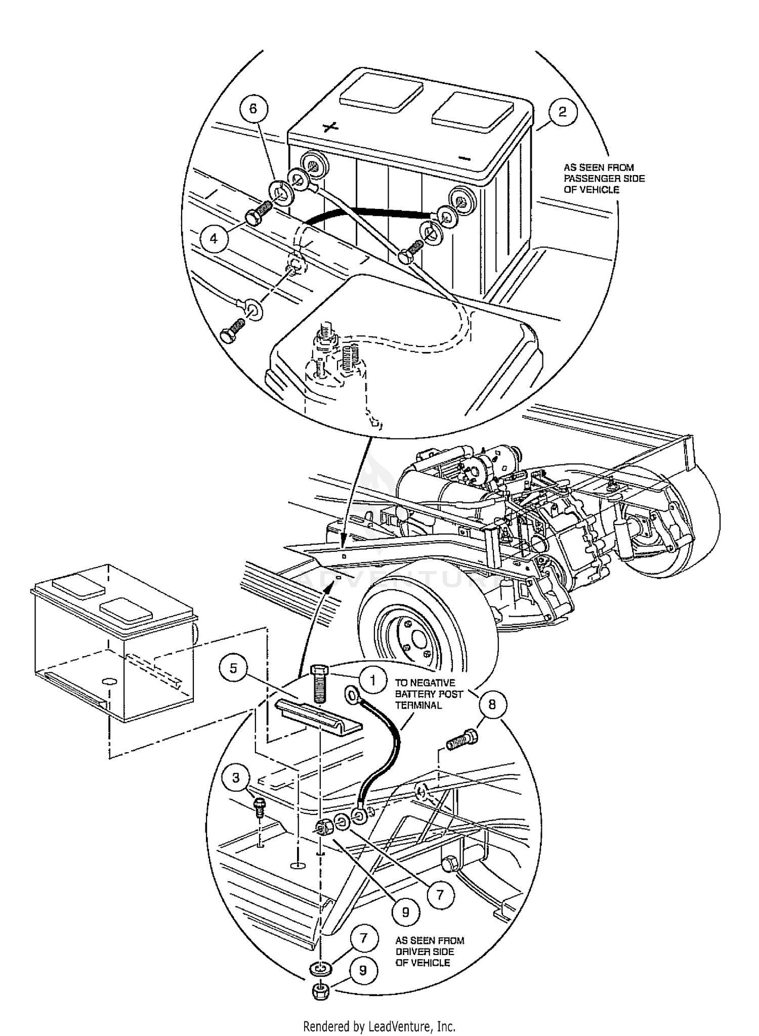 Battery - Gasoline Vehicle