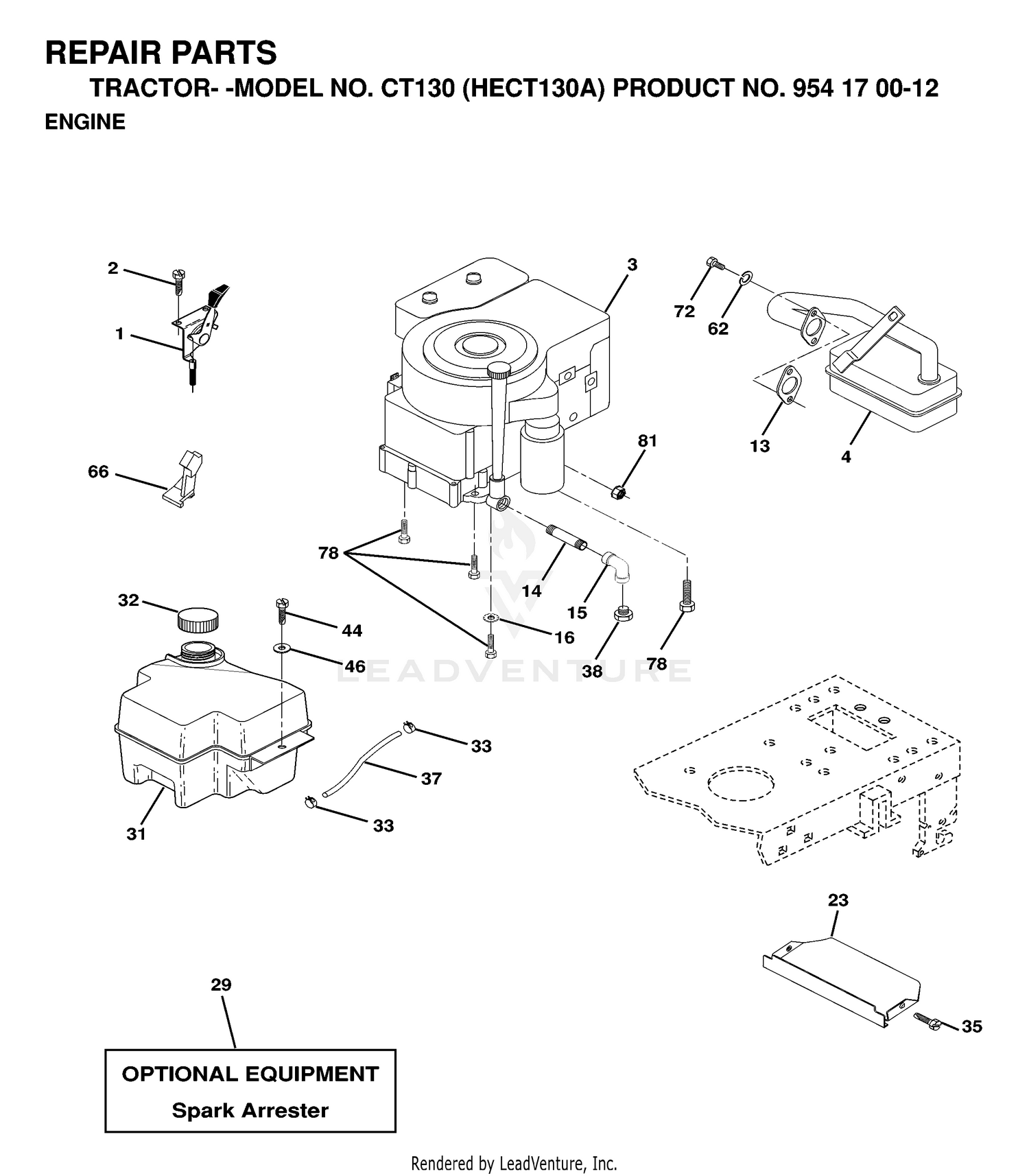 ENGINE & CUTTING EQUIPMENT