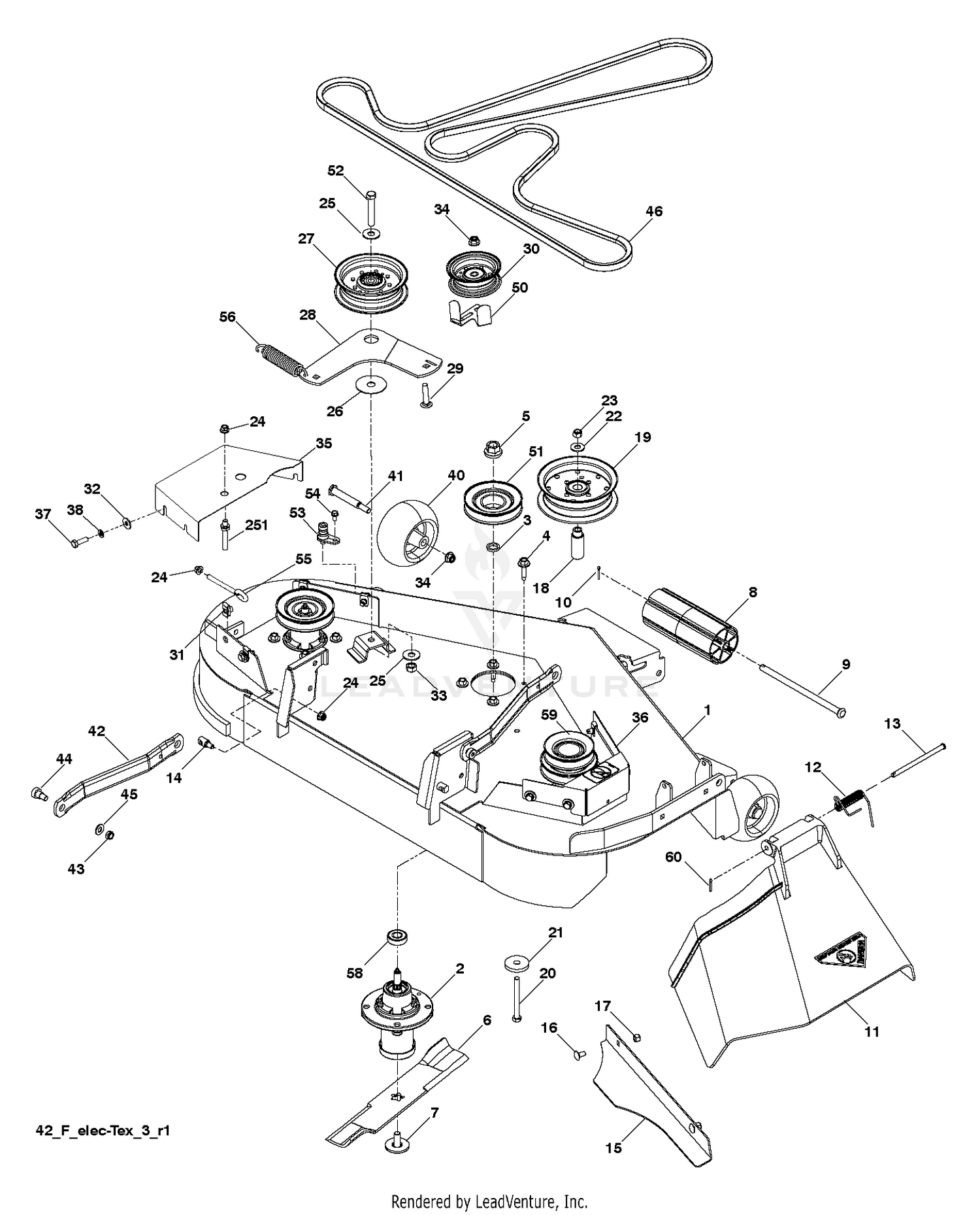 MOWER DECK / CUTTING DECK