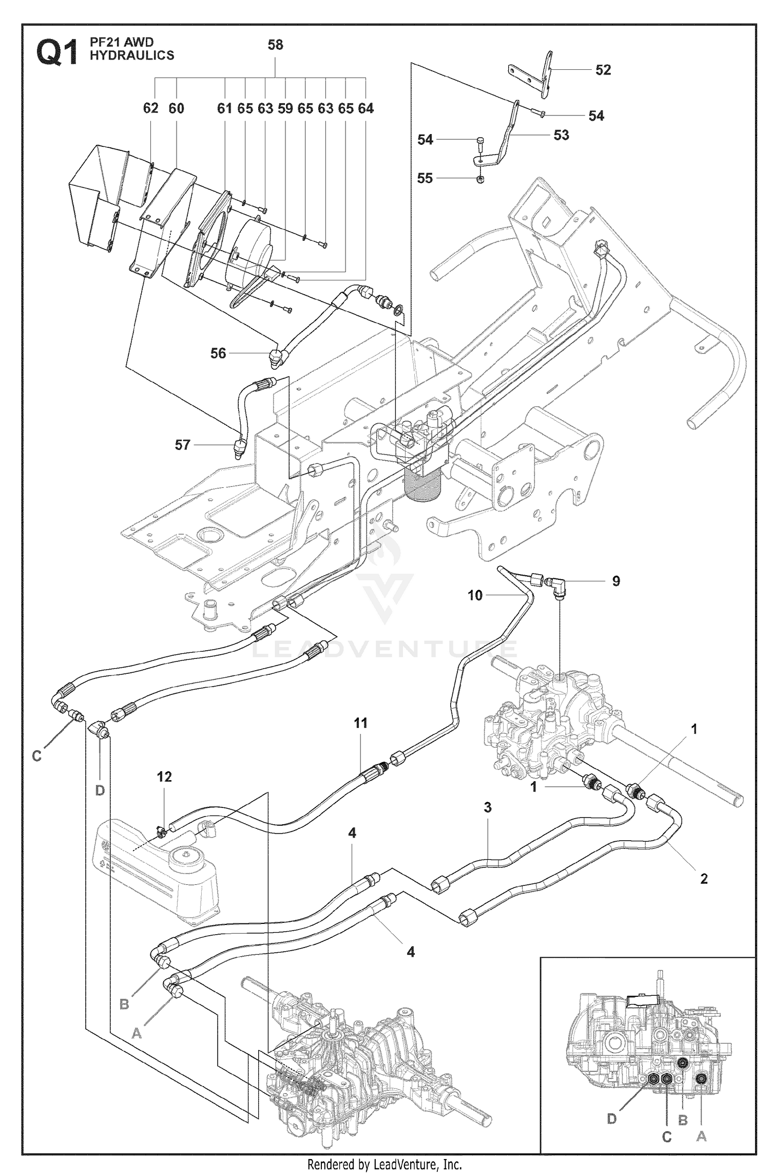 HYDRAULIC PUMP - MOTOR 2