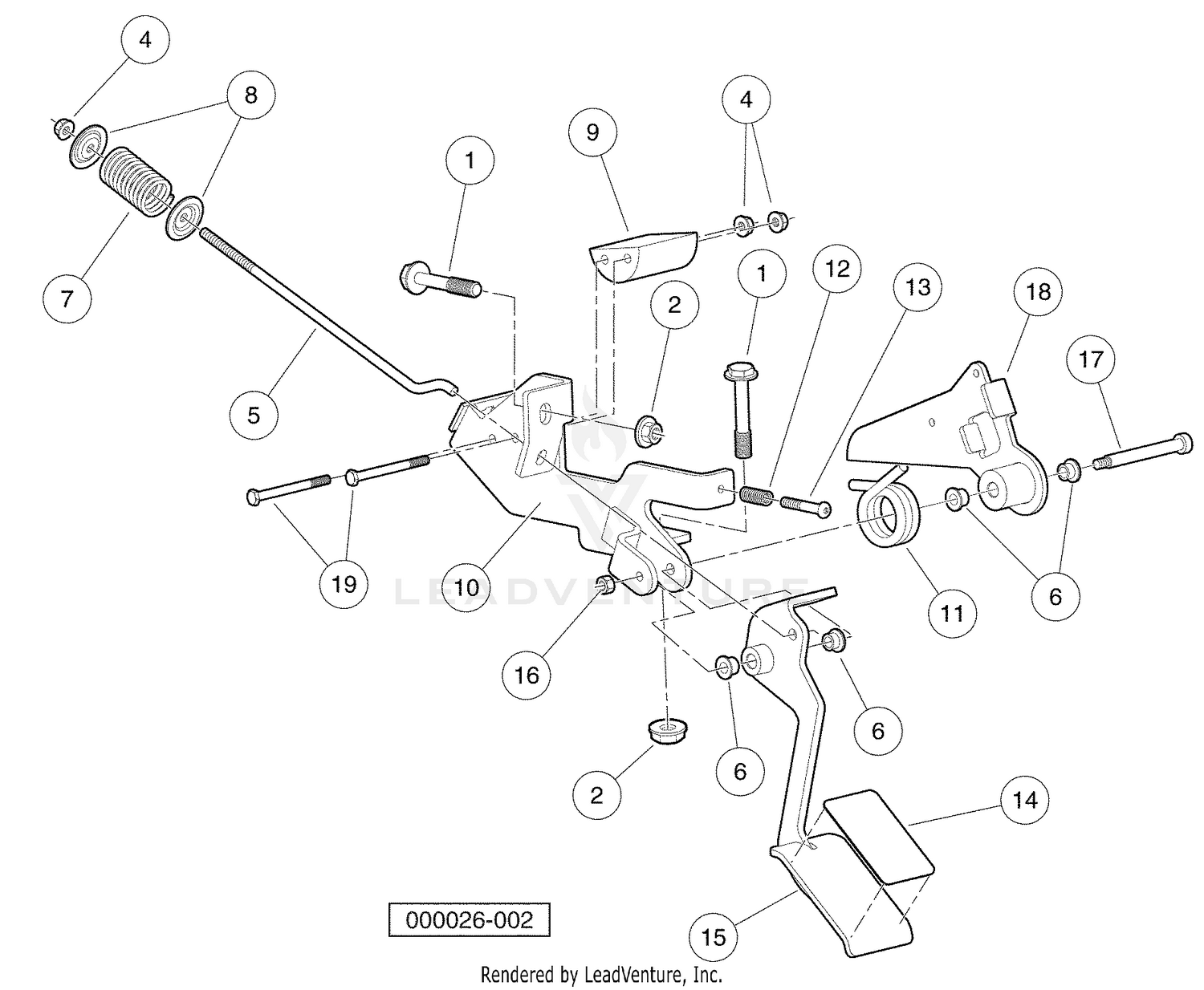Accelerator Pedal Assembly