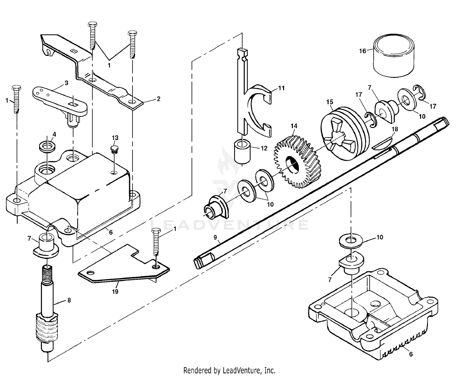 Gear Case Assembly