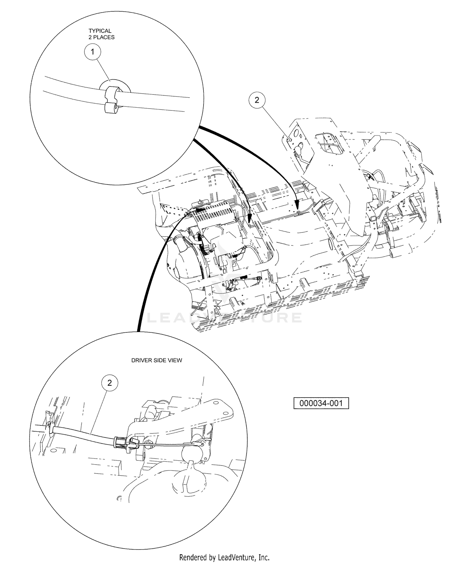 Choke Cable, Gasoline Vehicles