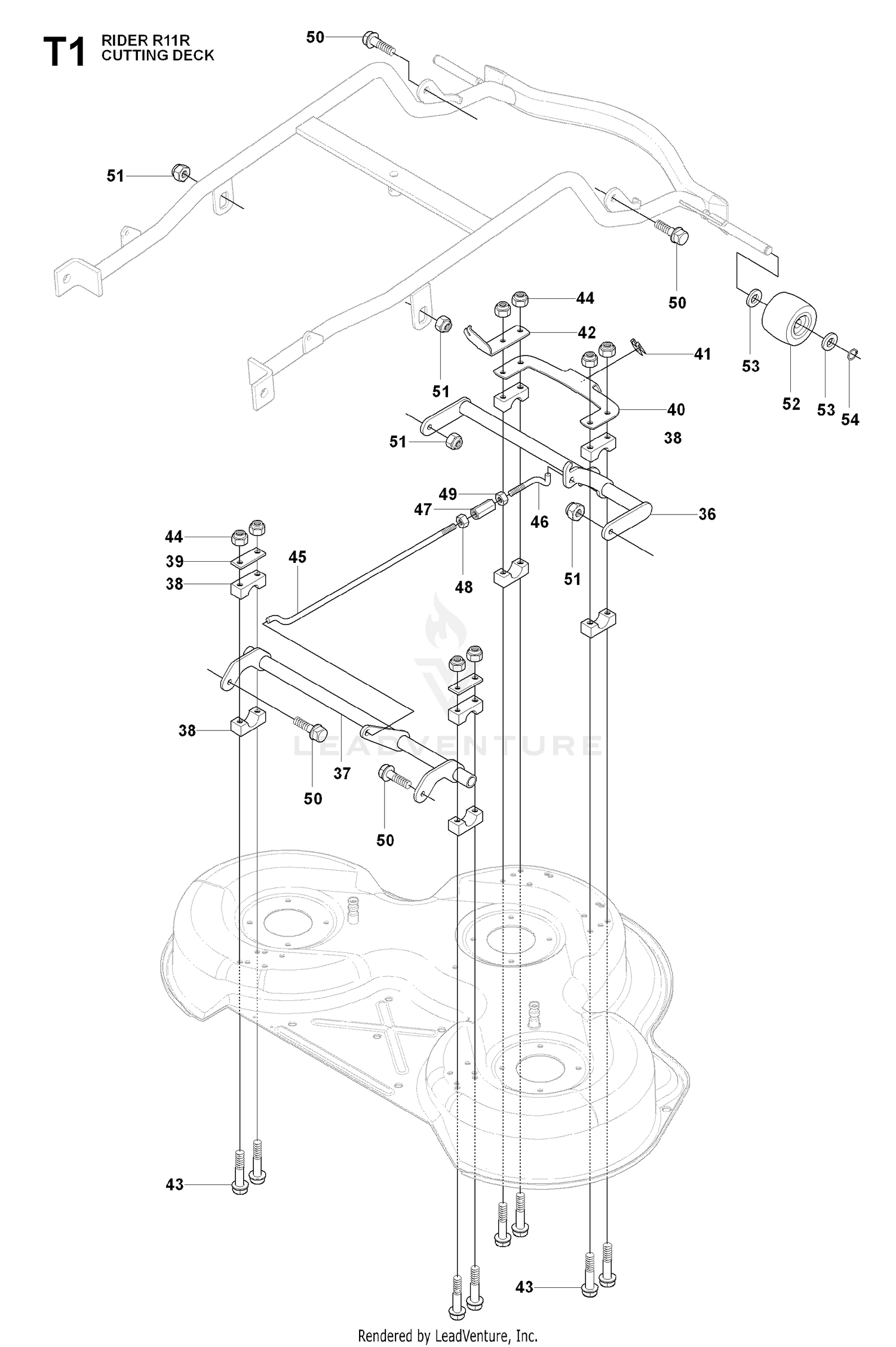 94CM CUTTING DECK 2