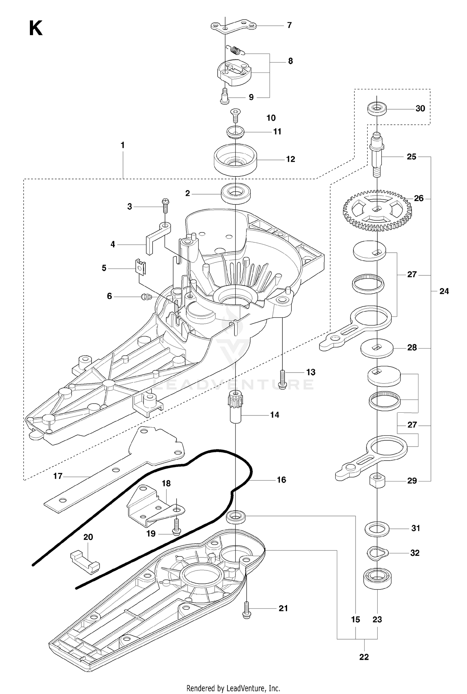 GEAR HOUSING