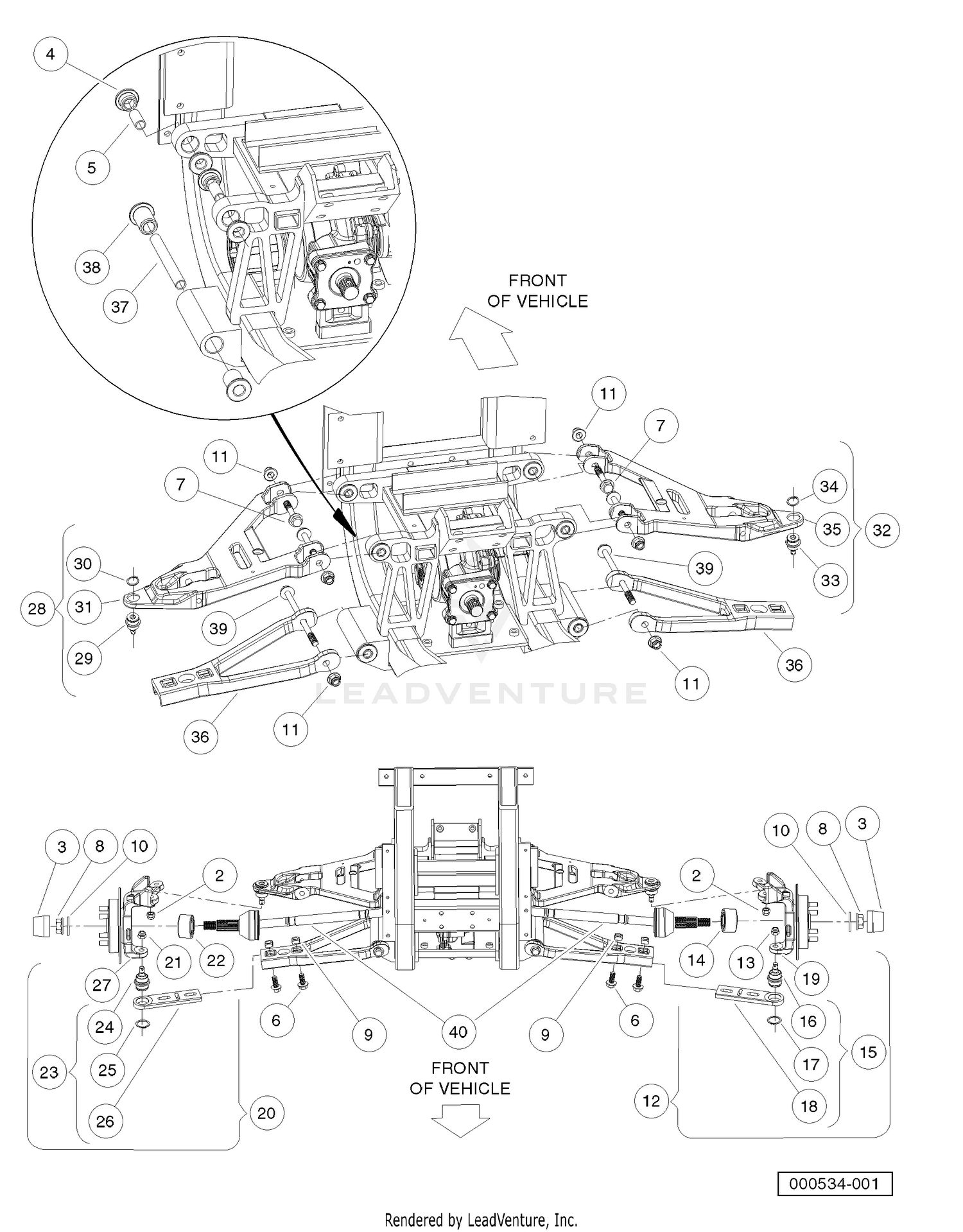 Front Suspension - A-ARMS
