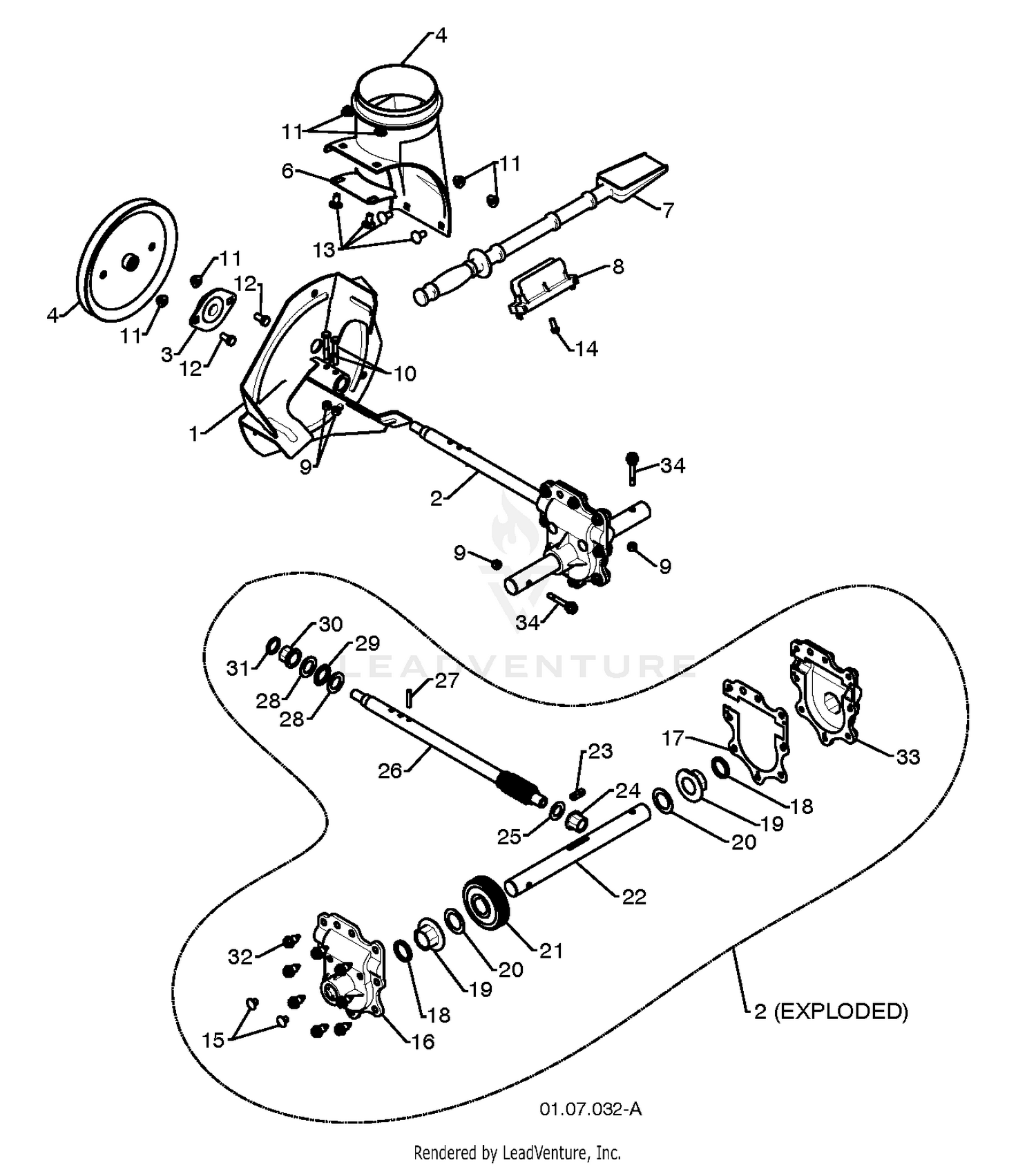AUGER HOUSING & IMPELLER 5
