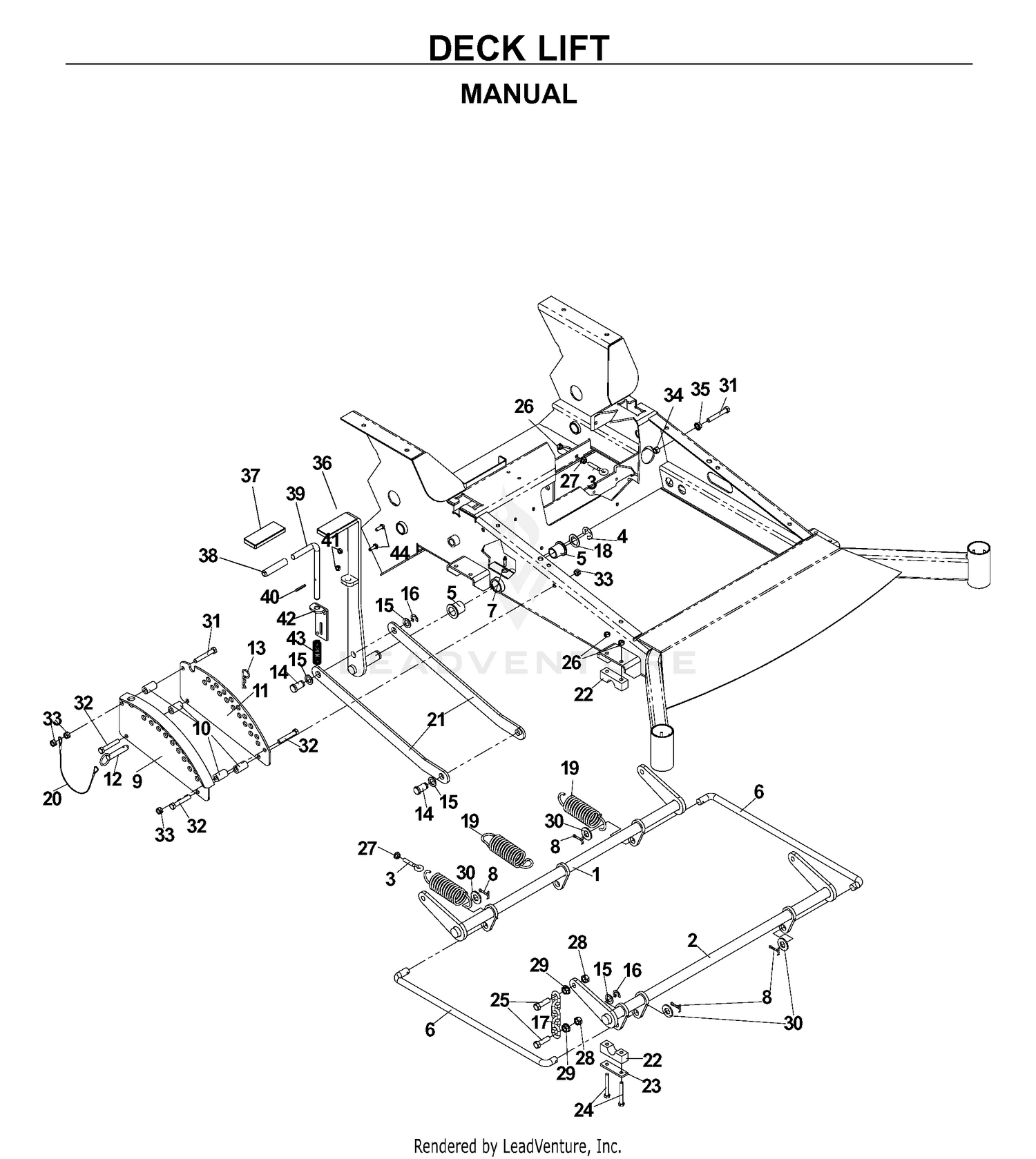 MOWER LIFT / DECK LIFT 2