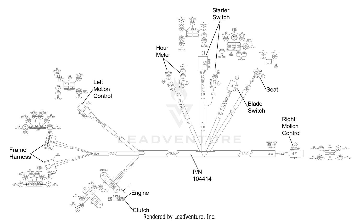 Wiring Diagram (Console Harness)