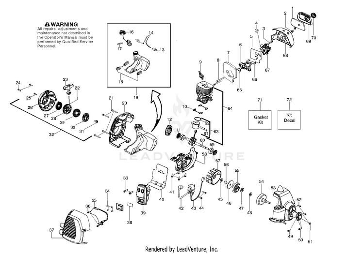 Husqvarna 128DJX 966712501 (201101) Trimmers/Edgers PartsWarehouse