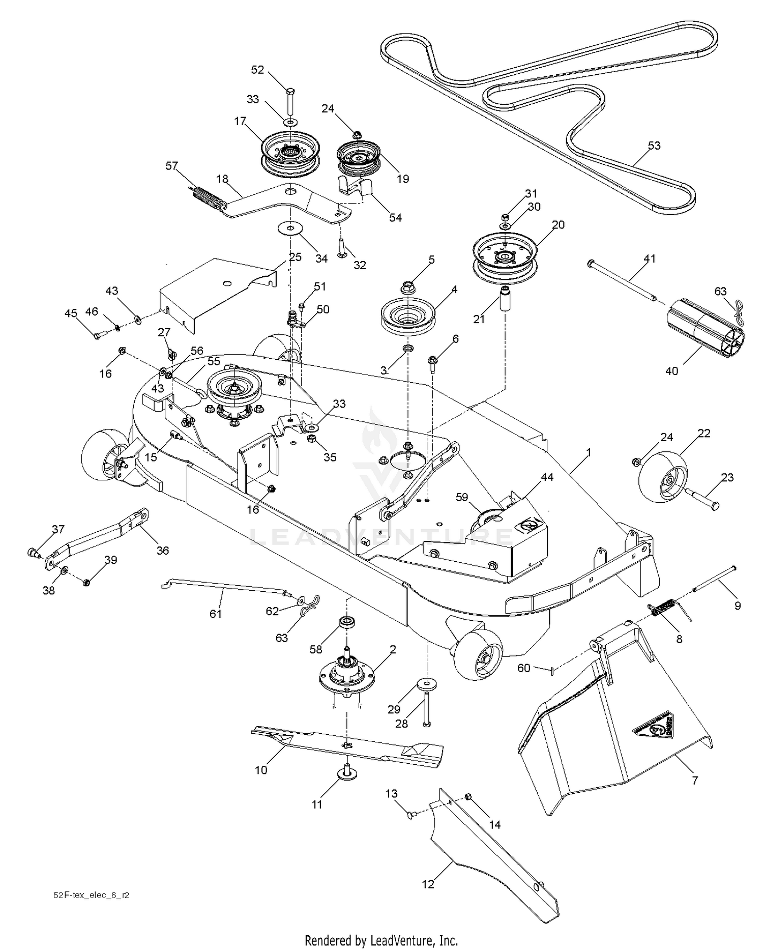 MOWER DECK / CUTTING DECK