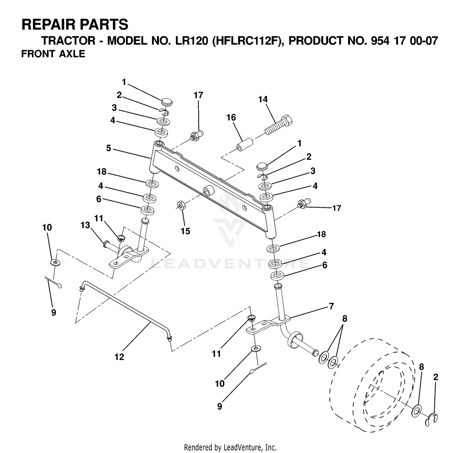 FRONT AXLE