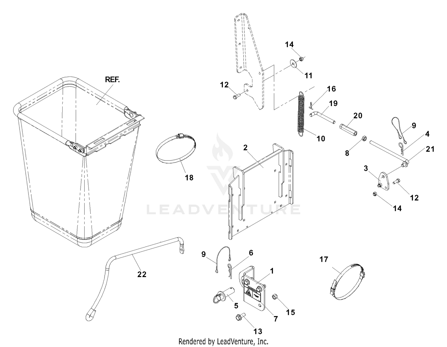 Accessory HCS13 Collection Mounting Kit