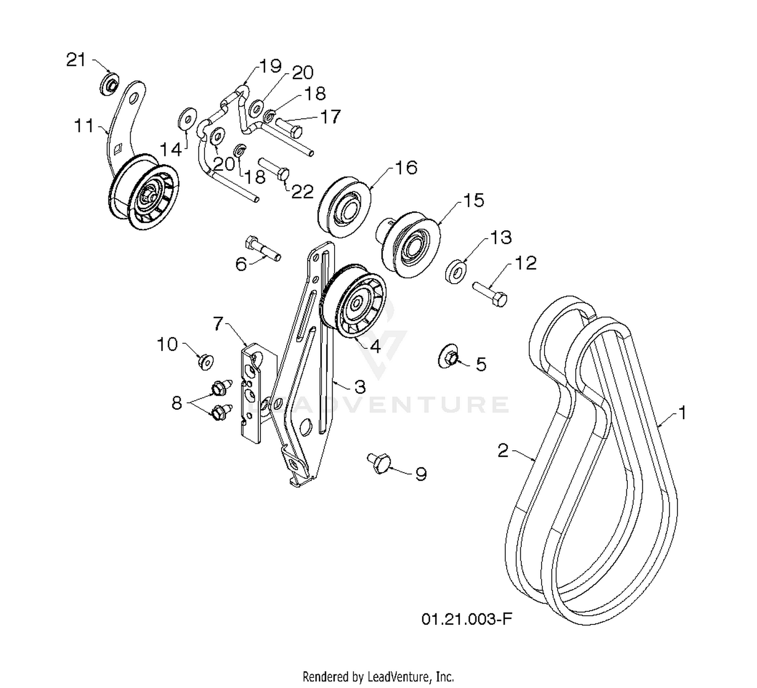 "CHASSIS, ENGINE & PULLEYS" 4