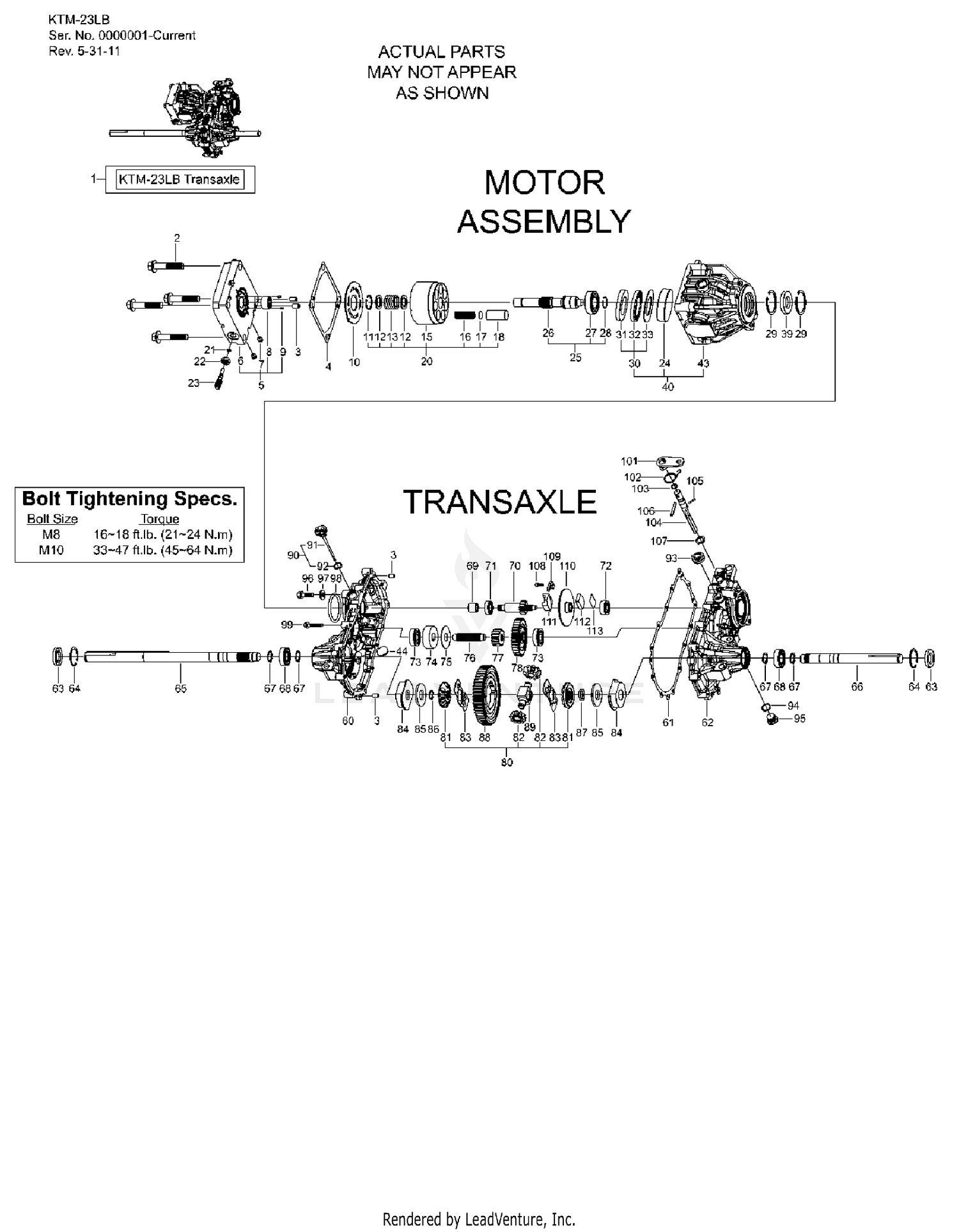 Assembly diagram