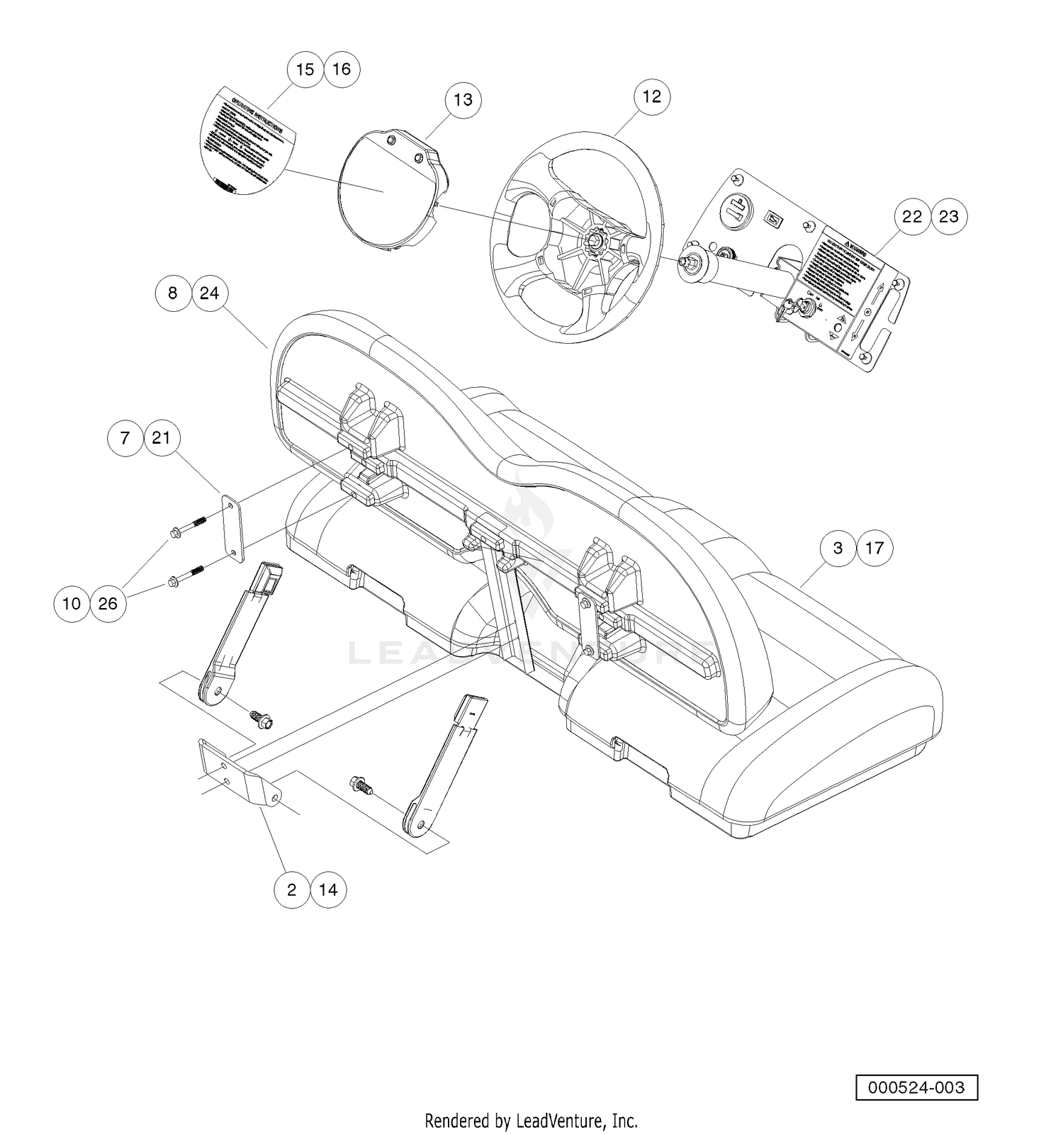 Bench Seat Conversion Kit