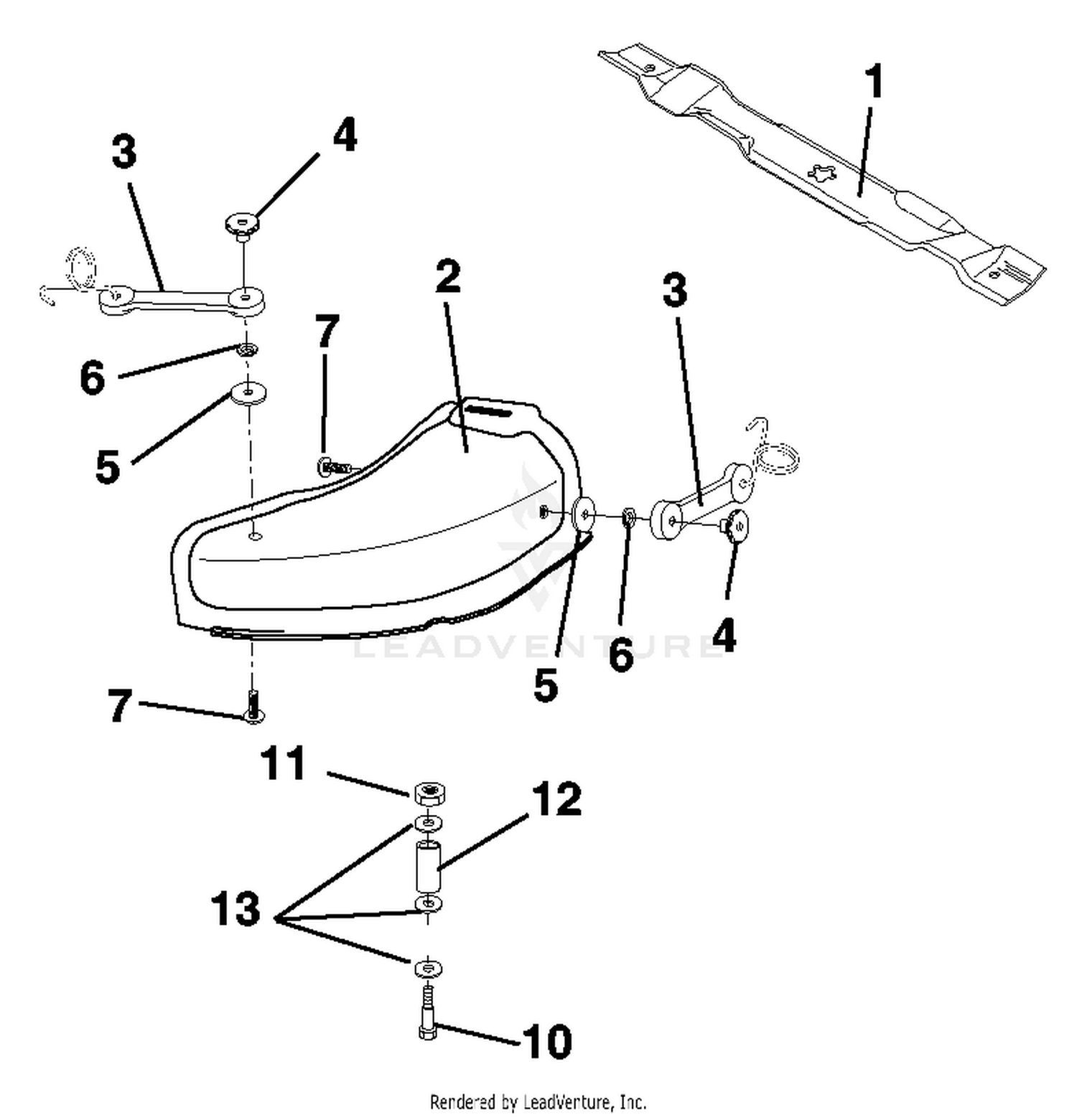 Mower Mulcher Kit 42" Cut
