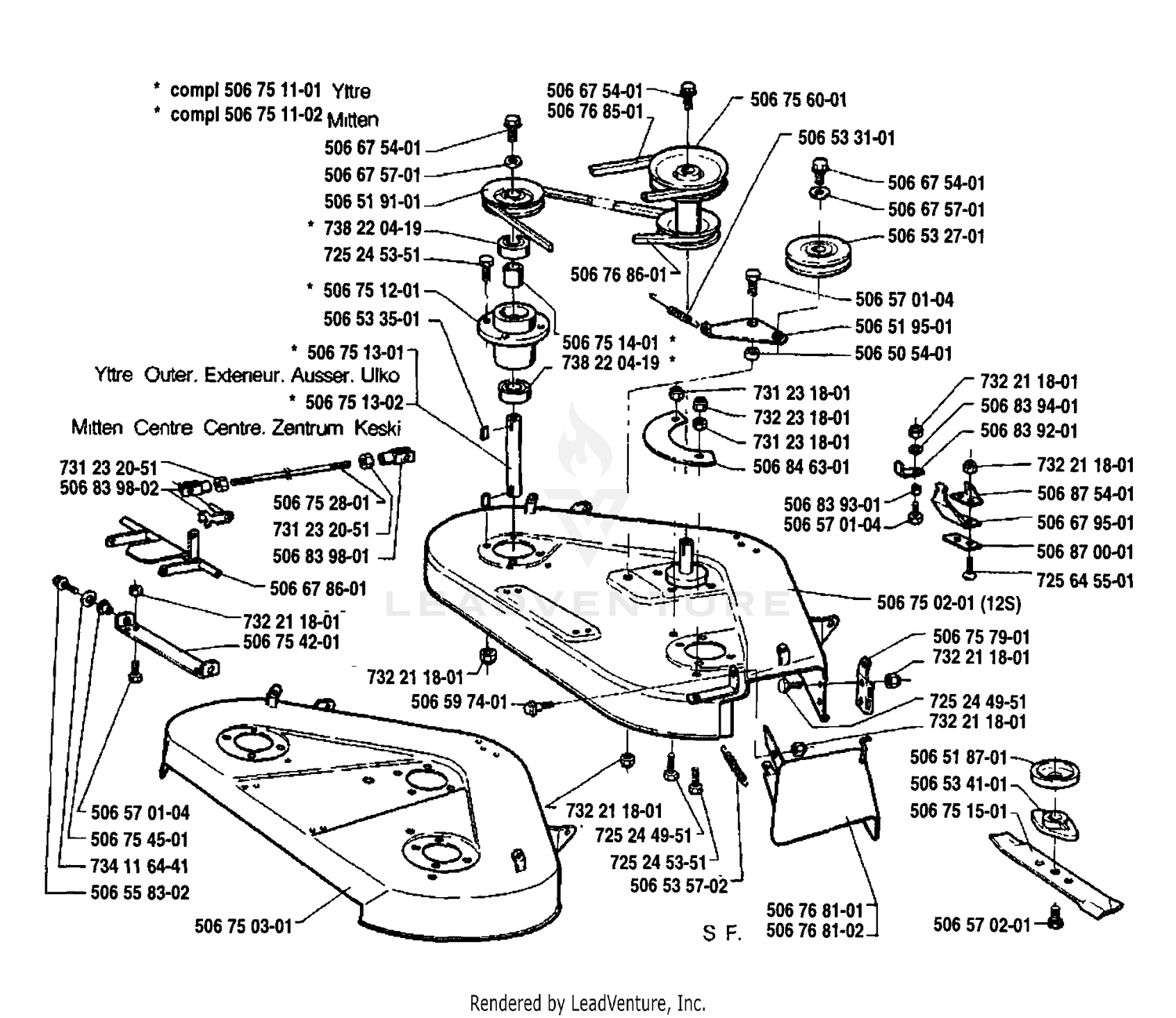 Mower Deck Assembly