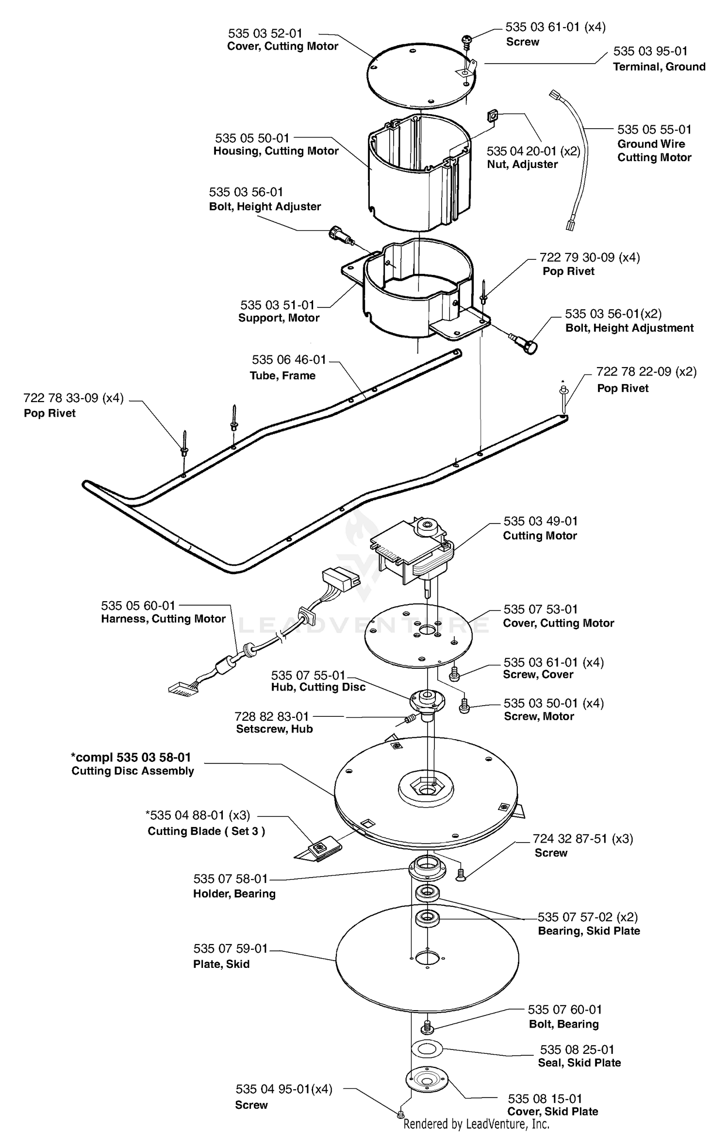 Mower / Blade Assembly