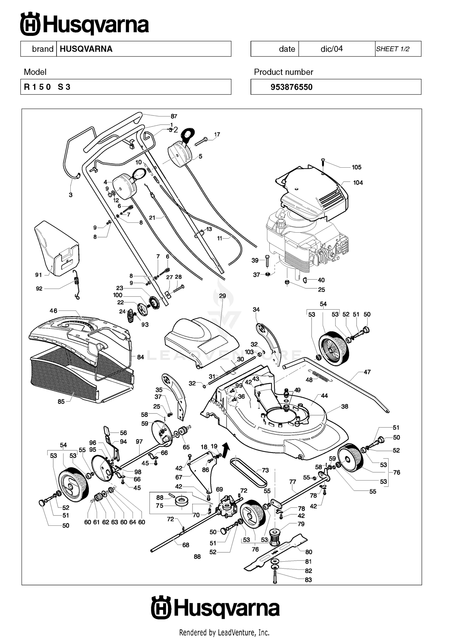 Assembly diagram