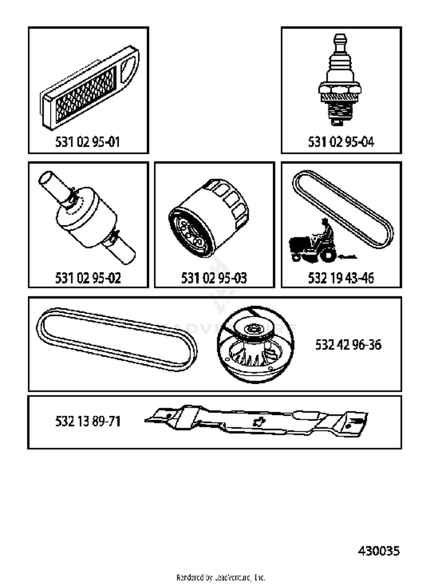 FREQUENTLY USED PARTS