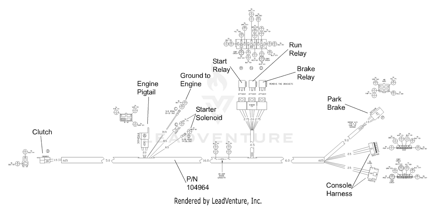 Wiring Diagram - Frame Harness (Part 1)