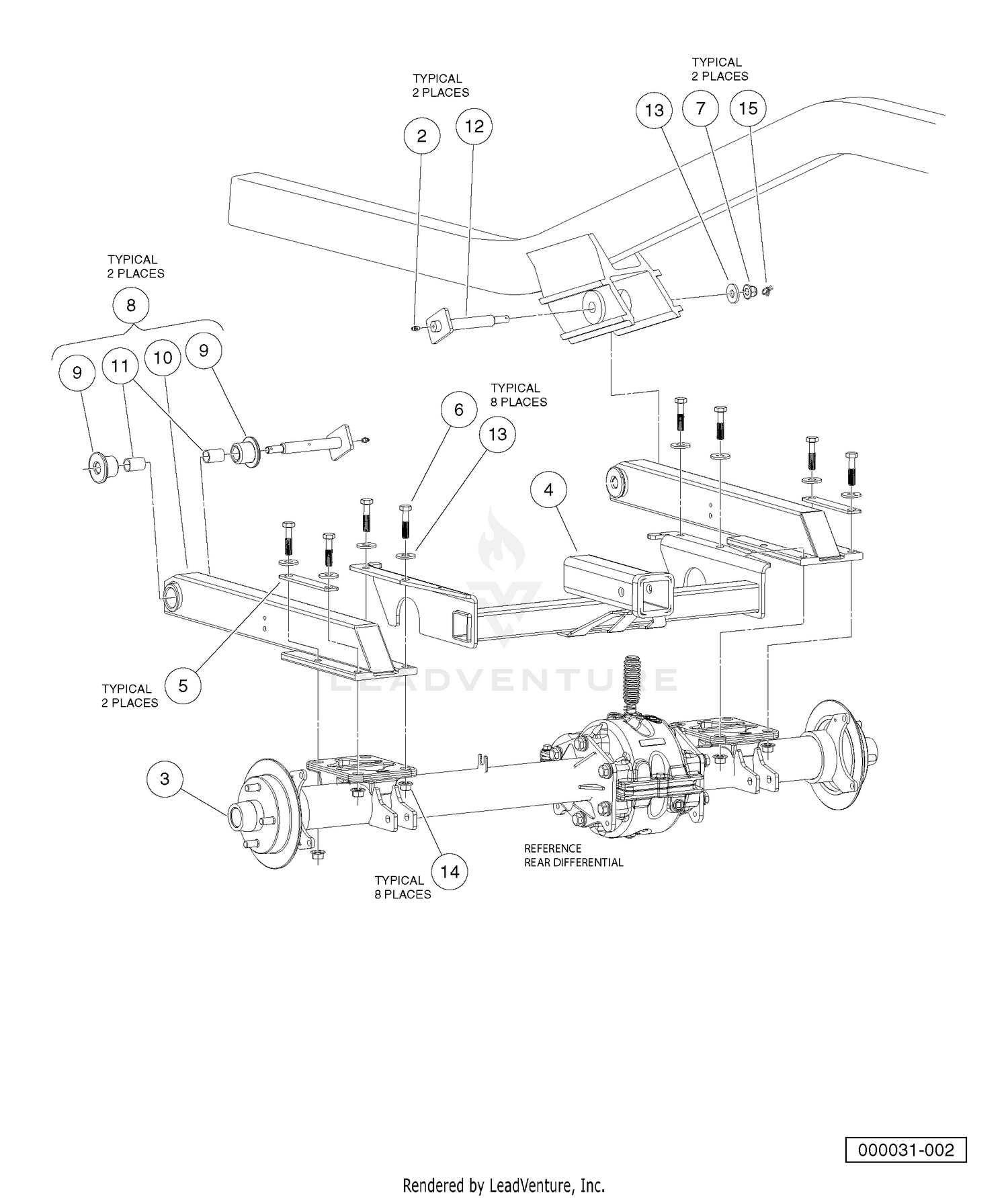 REAR SUSPENSION-STANDARD