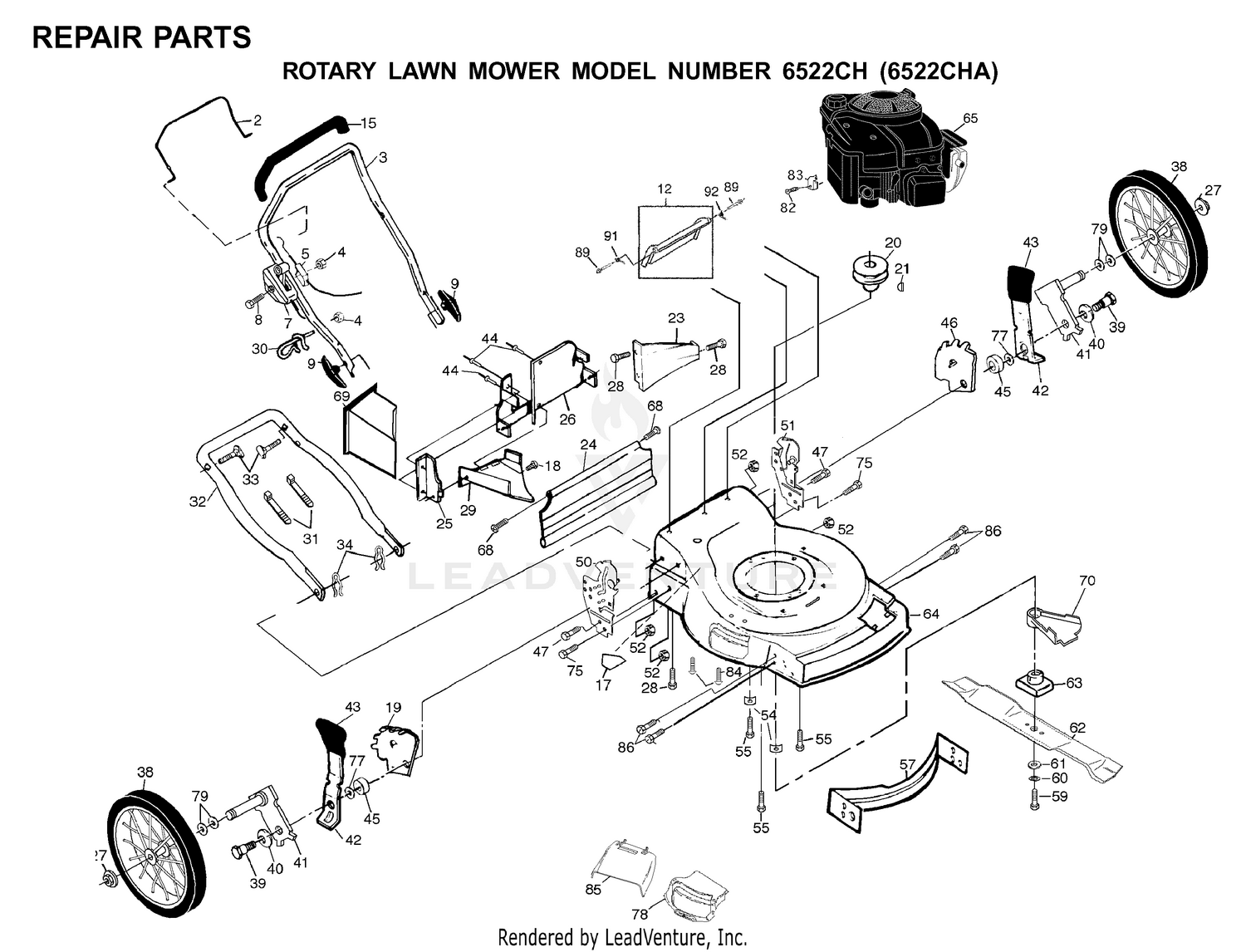 REPAIR PARTS