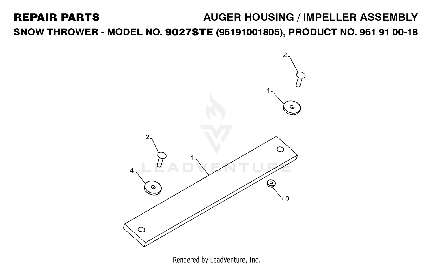 AUGER HOUSING & IMPELLER