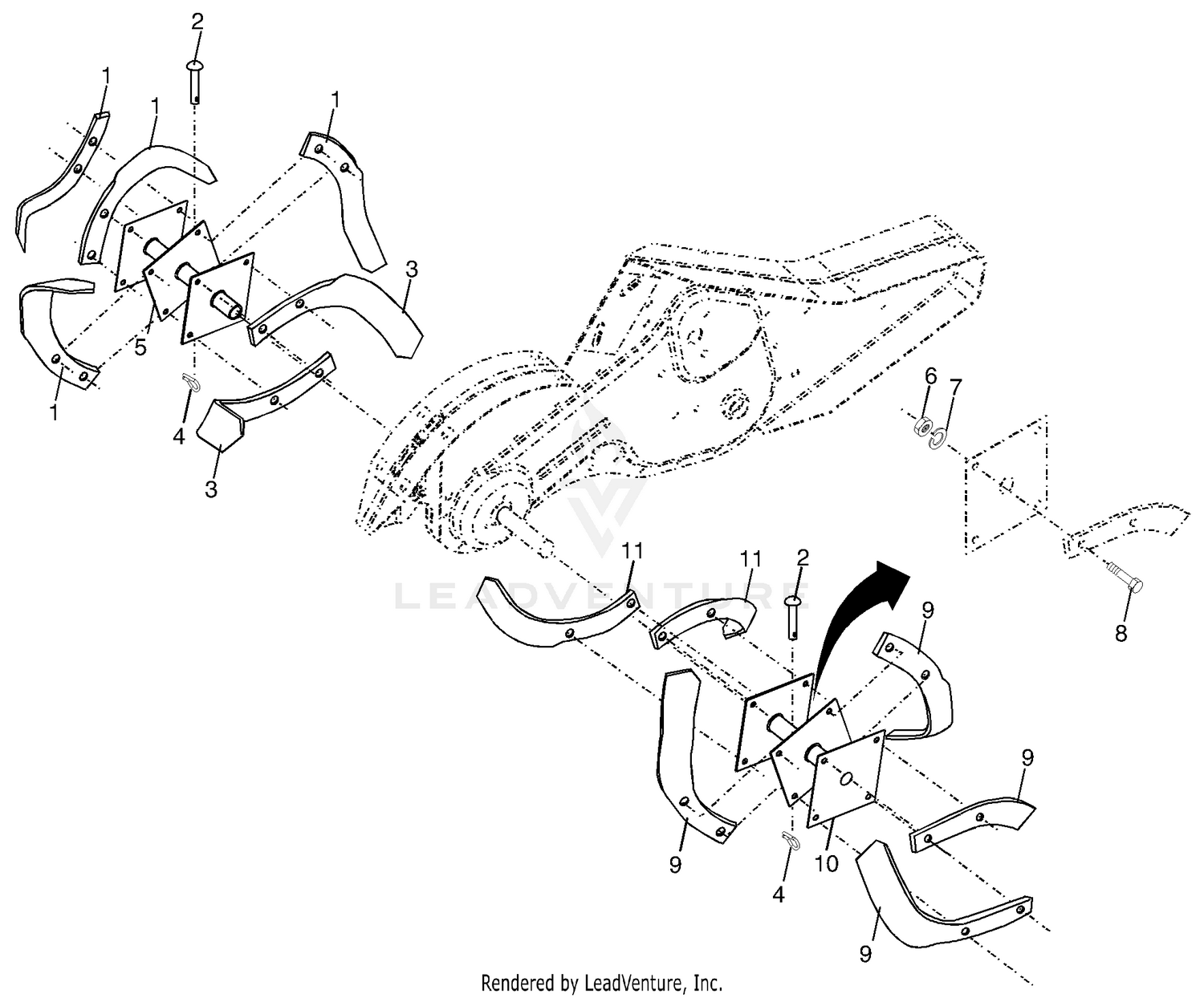 Tine Assembly