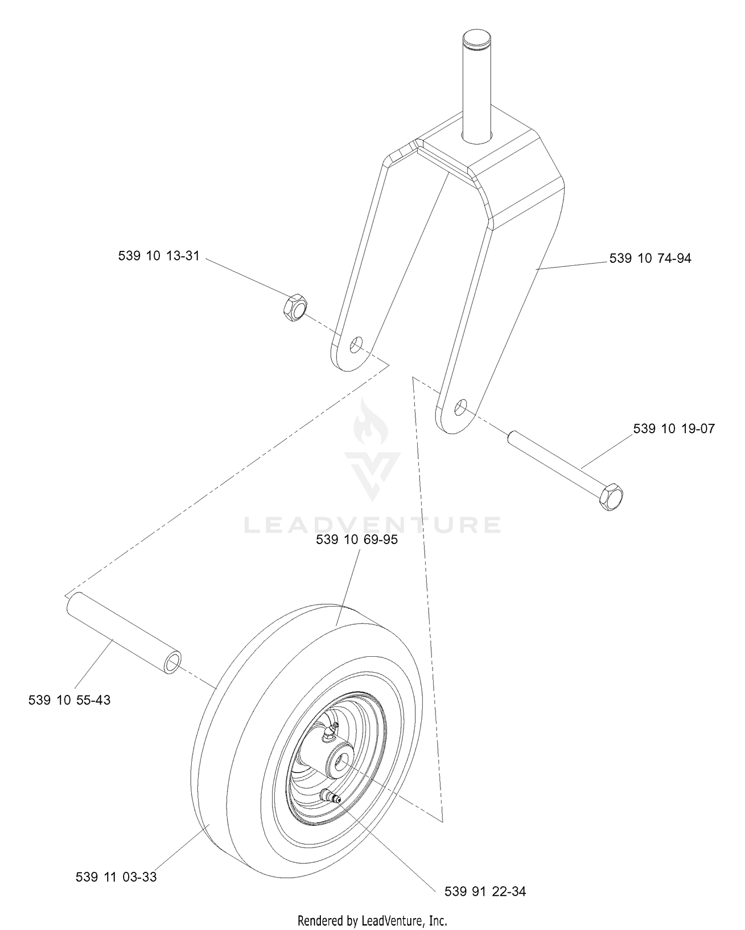 Caster Assembly