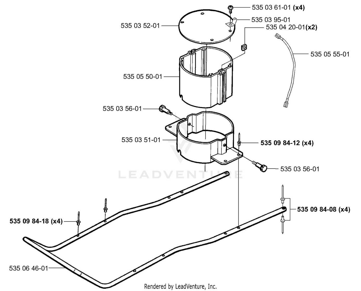 Motor/Frame/Housing