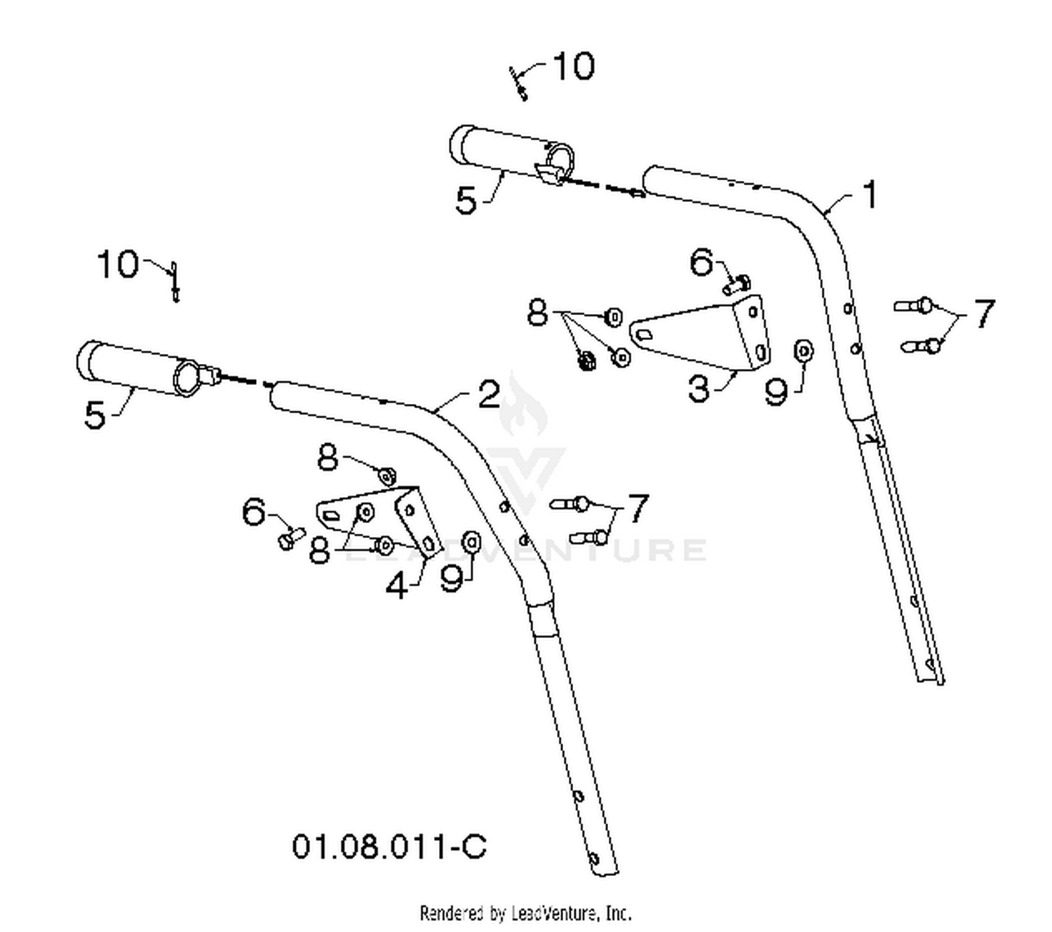 HANDLE & CONTROLS F