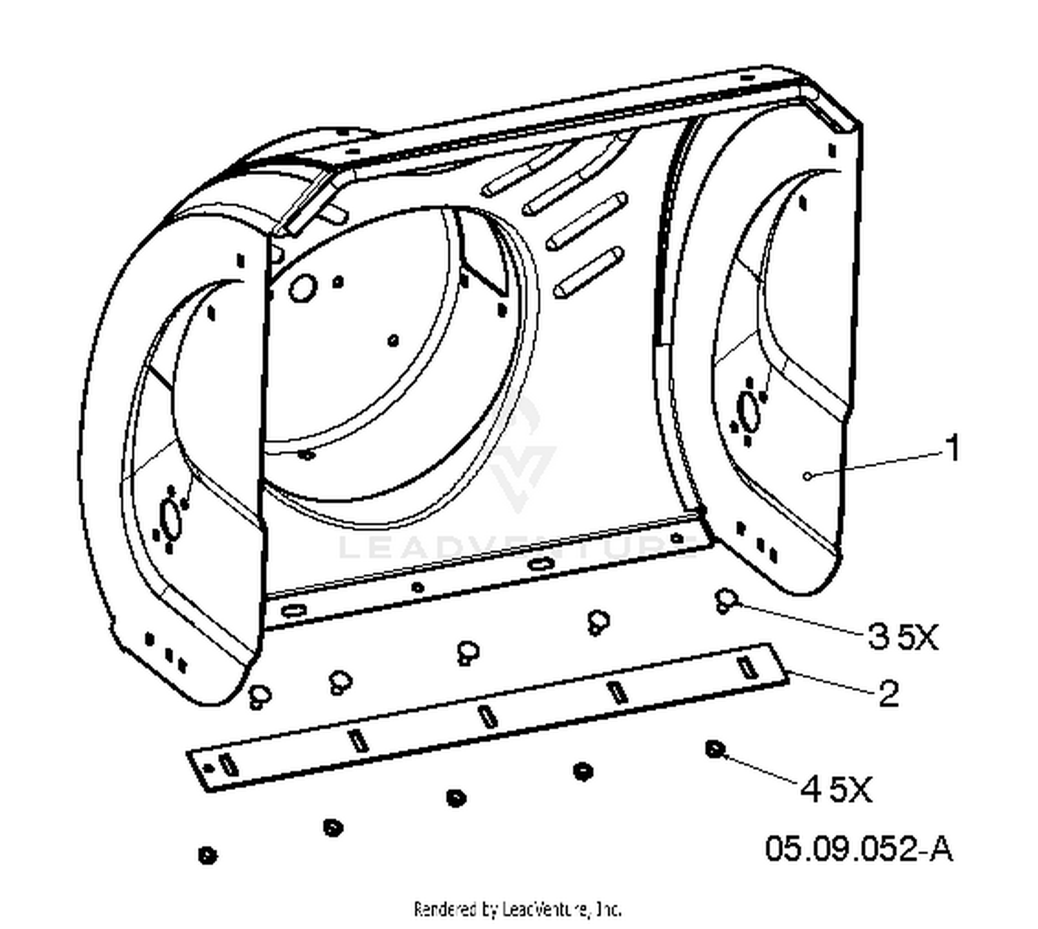 AUGER HOUSING & IMPELLER 4