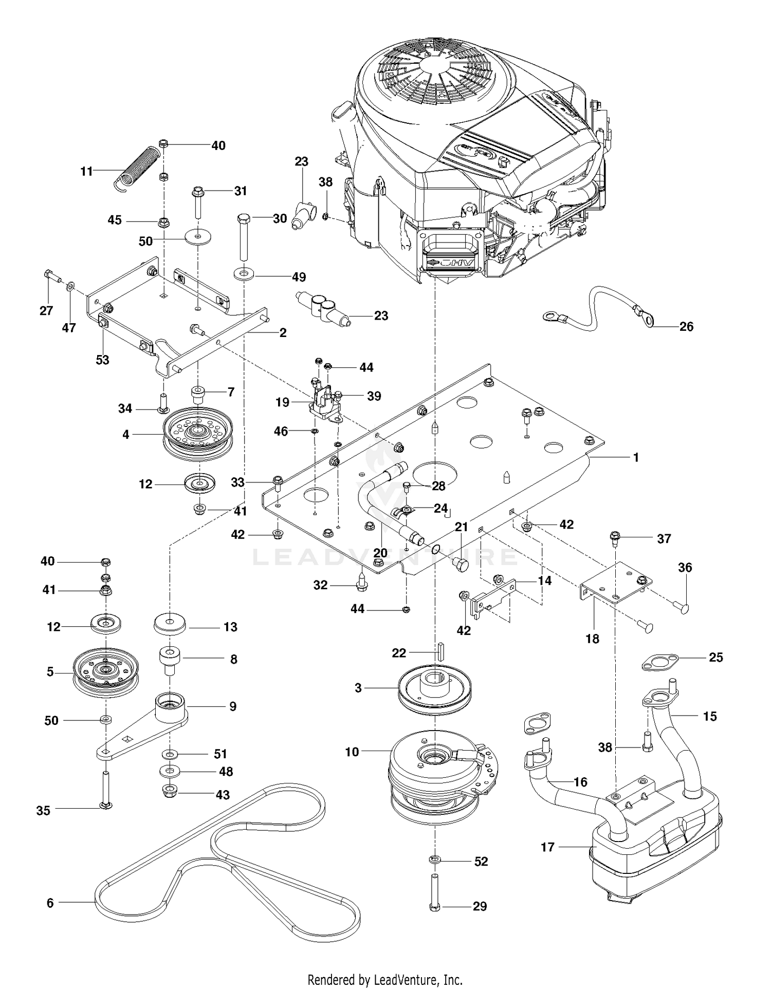 ENGINE PLATE