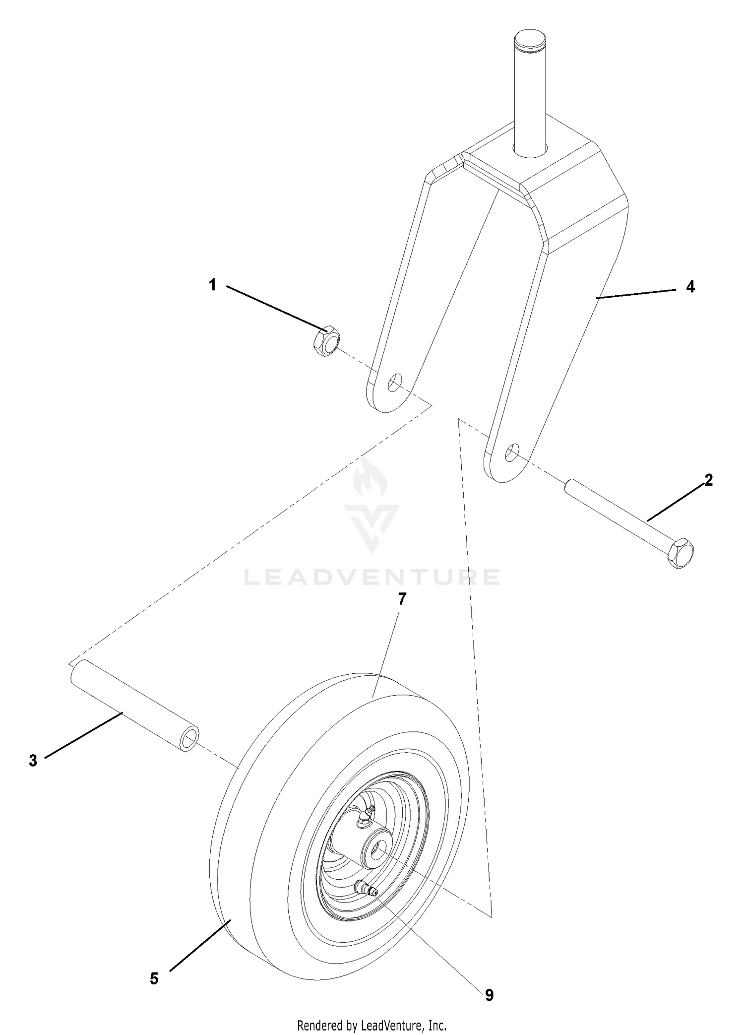 Caster Assembly